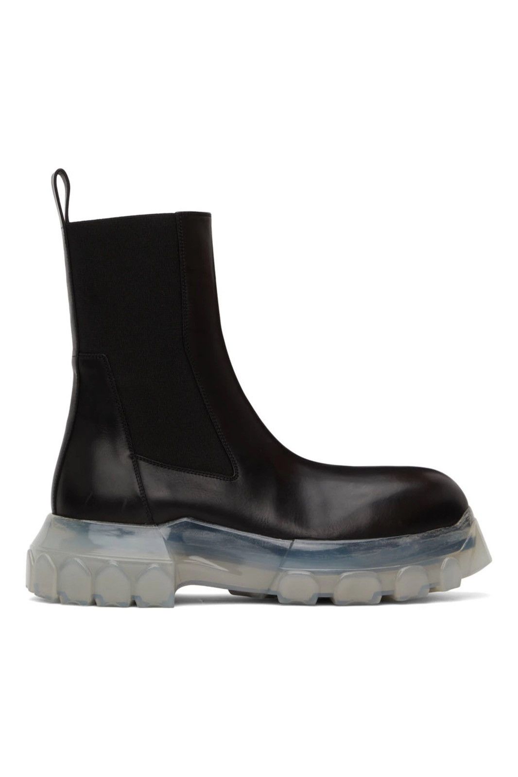 Rick Owens Rick Owens Beatle Bozo Tractor Boots in Leather ((Size