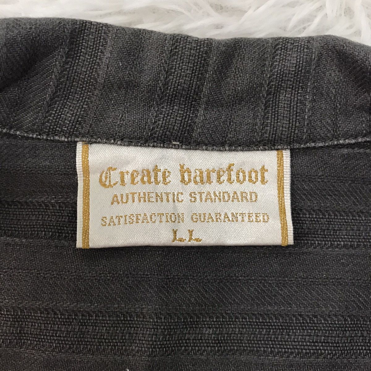 Japanese Brand Cutting Distress Create Barefoot Snap Button Jacket Size US L / EU 52-54 / 3 - 17 Thumbnail