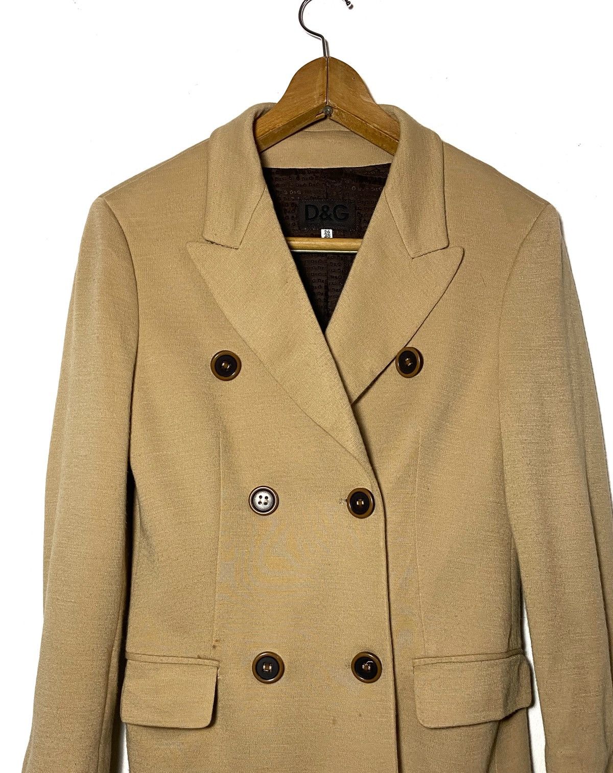 Dolce & Gabbana Dolce & Gabbana Double Breasted Jacket Size US S / EU 44-46 / 1 - 3 Thumbnail