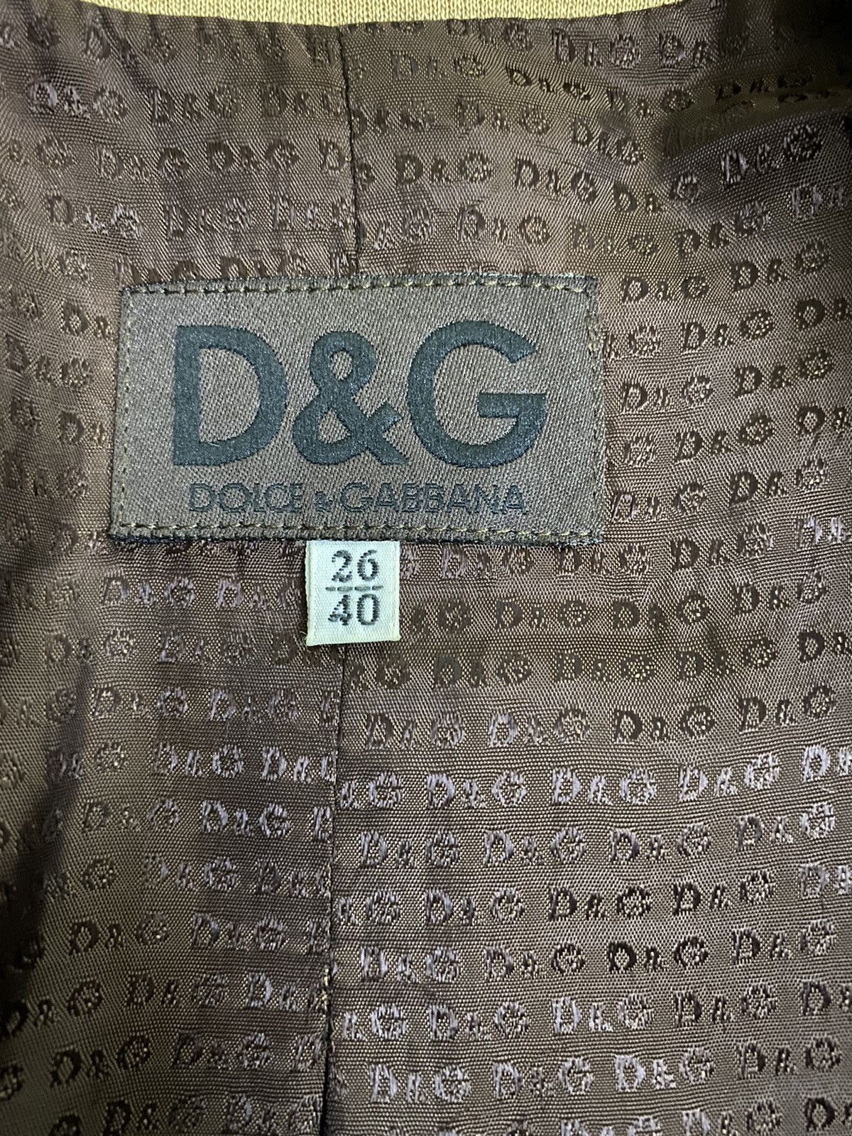 Dolce & Gabbana Dolce & Gabbana Double Breasted Jacket Size US S / EU 44-46 / 1 - 10 Thumbnail