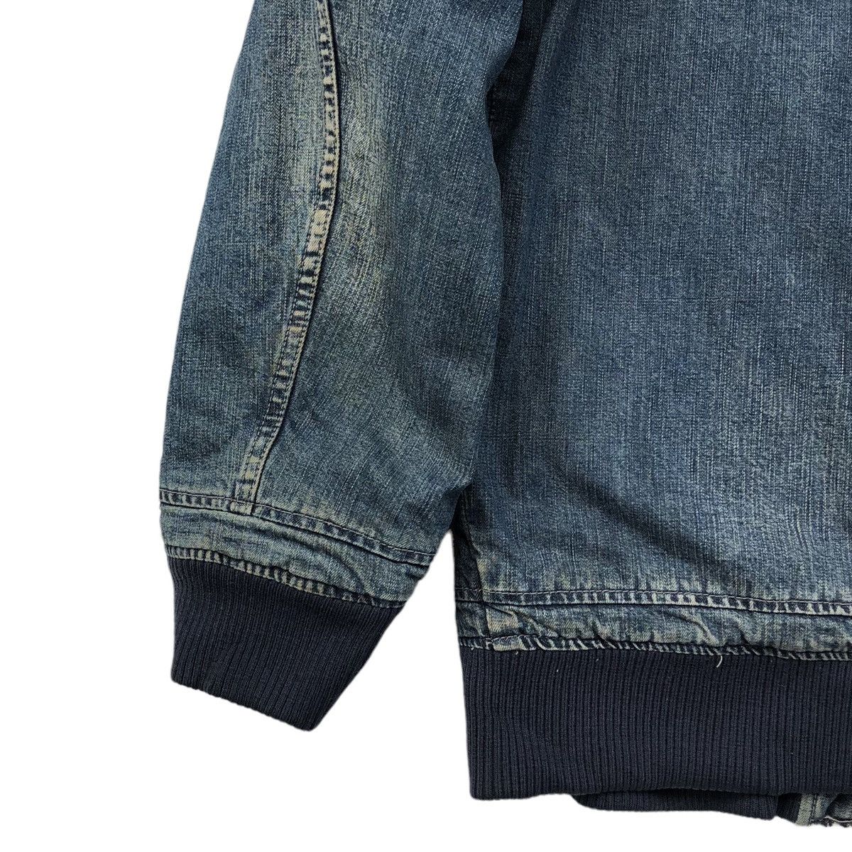 Johnbull Vintage Johnbull Kojima Japan Denim Bomber Jacket Size US L / EU 52-54 / 3 - 14 Thumbnail