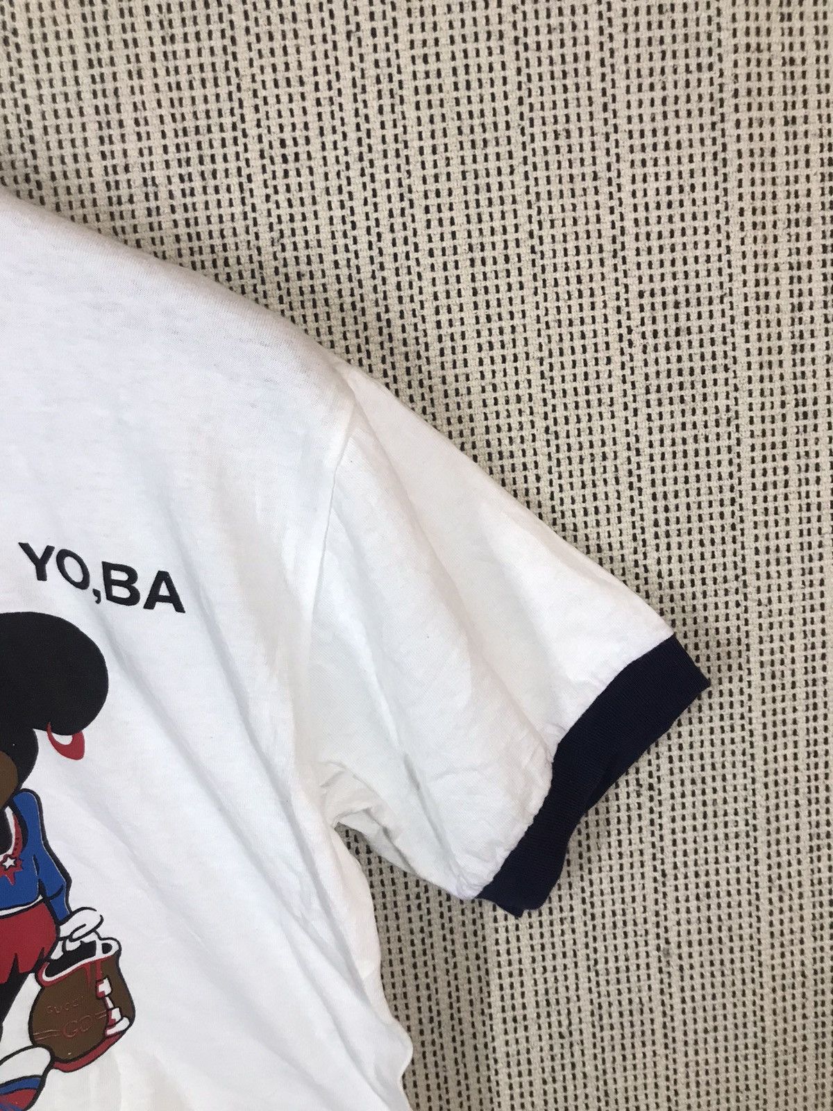 Mickey Mouse ‼️VTG MICKEY AND MININE MOUSE PERODY LUXURY BRAND CROP TOP ‼️ Size M / US 6-8 / IT 42-44 - 4 Thumbnail