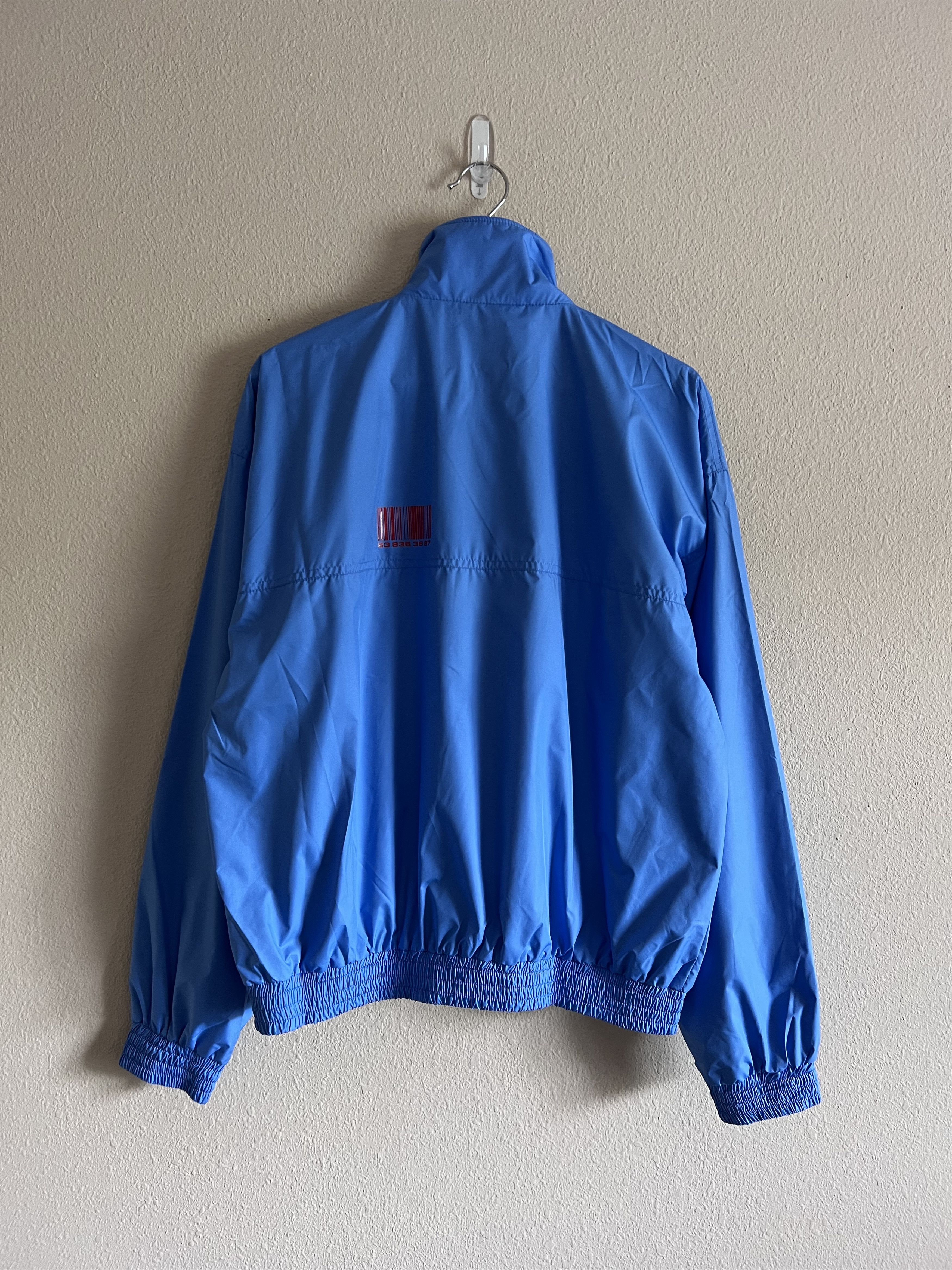 Vetements VTMNTS Barcode Track Jacket in Blue Size US L / EU 52-54 / 3 - 5 Thumbnail