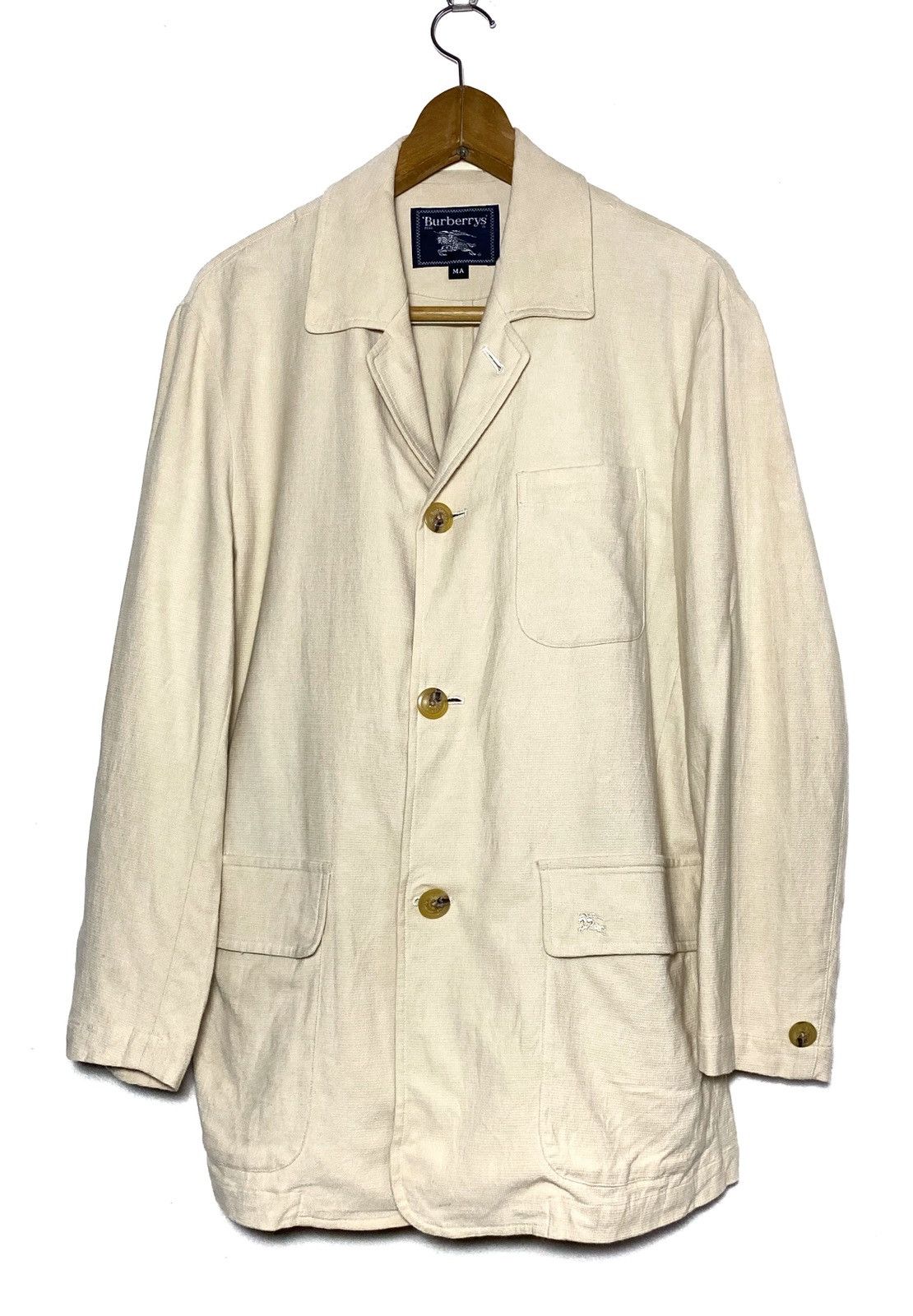 Burberry Burberrys Blazer Jacket Size US M / EU 48-50 / 2 - 1 Thumbnail