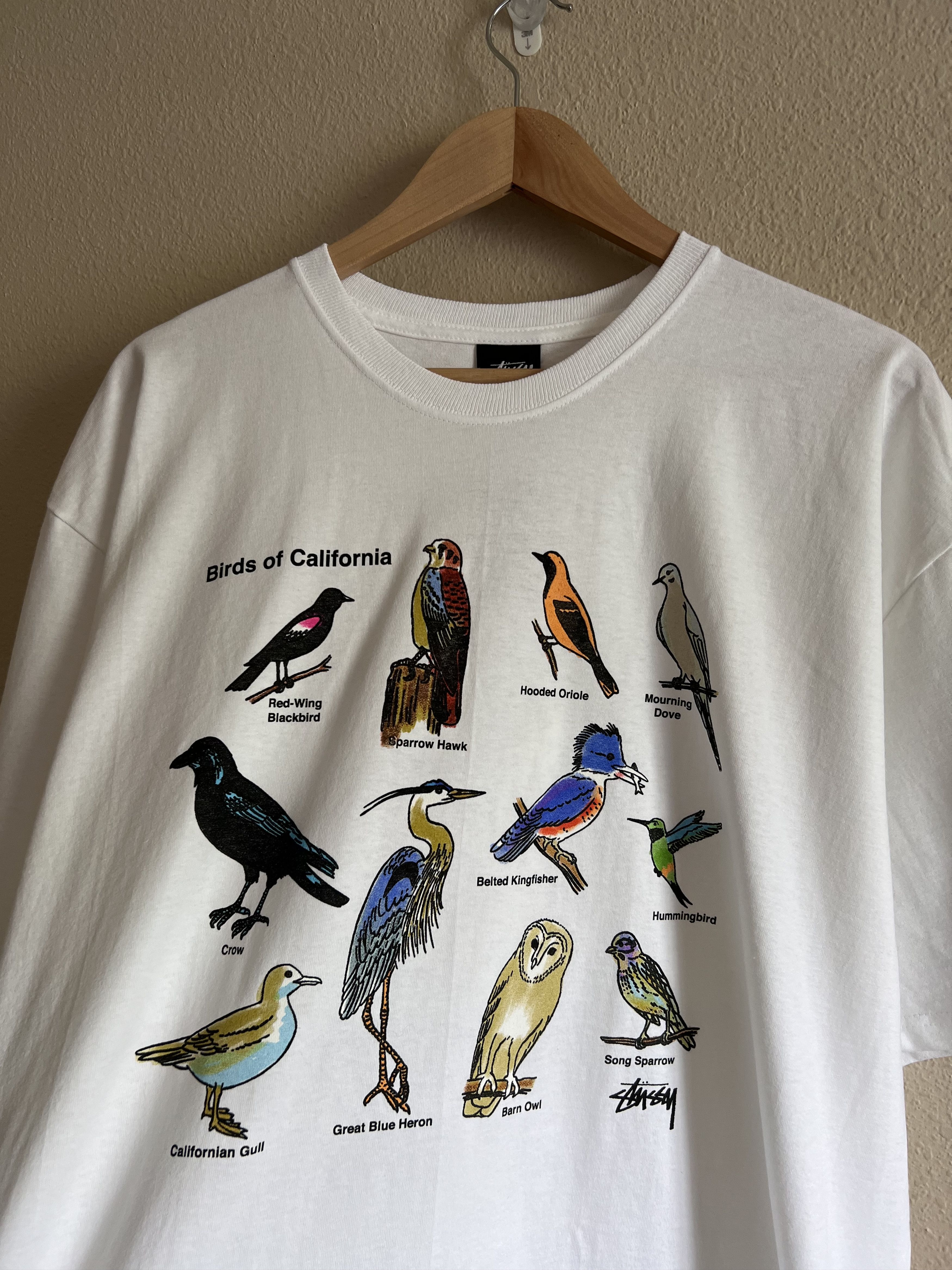 stussy CALIFORNIA BIRDS TEE Tシャツ-