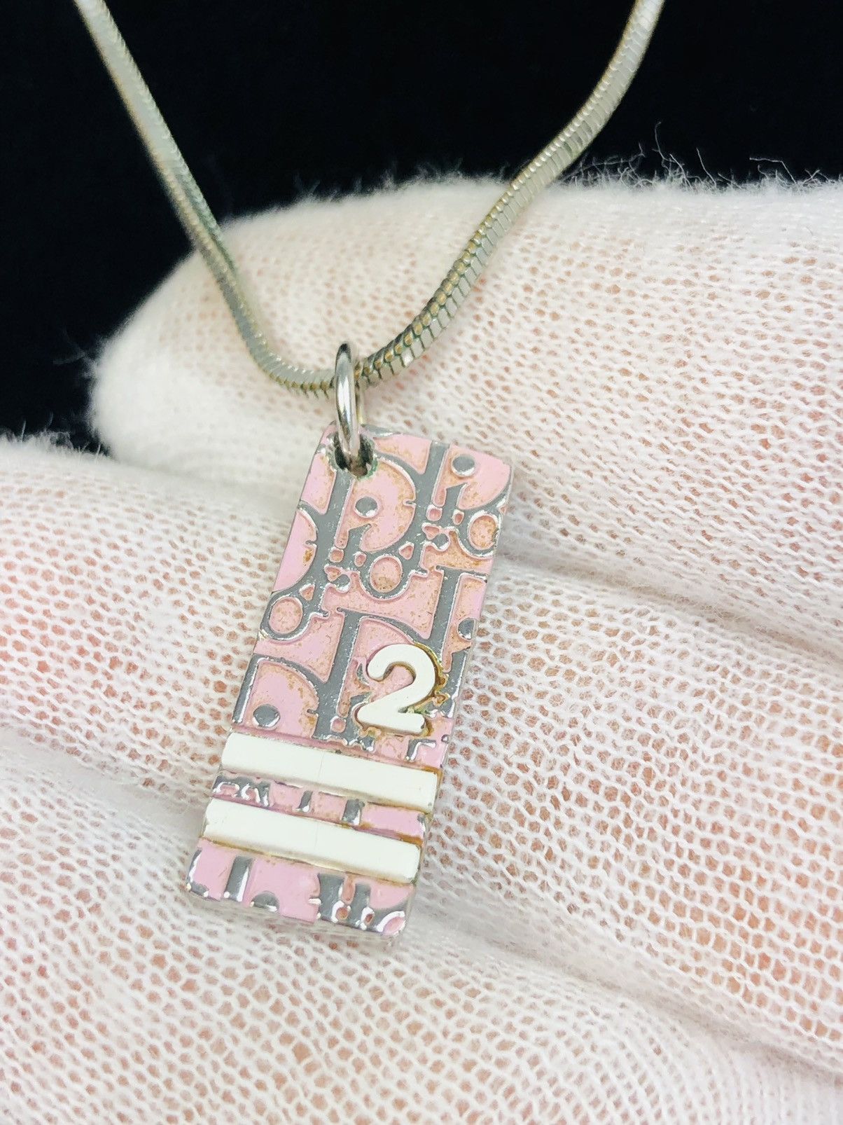 Dior Dior pink trotter 2 necklace Size ONE SIZE - 2 Thumbnail
