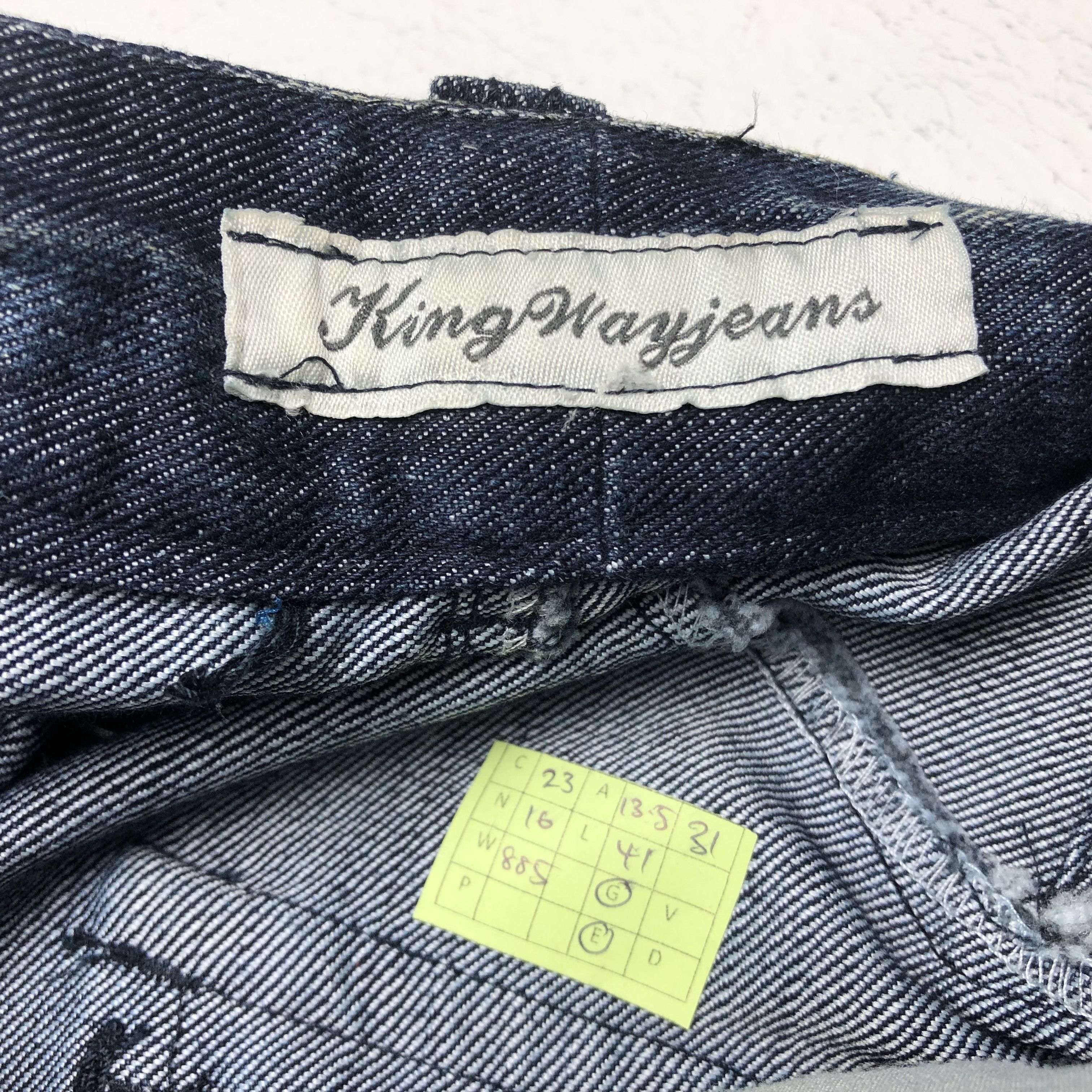 Designer × Japanese Brand × Vintage Vintage Japan Style Cargo Style Multi Pocket Denim Jeans Size US 26 / EU 42 - 12 Thumbnail