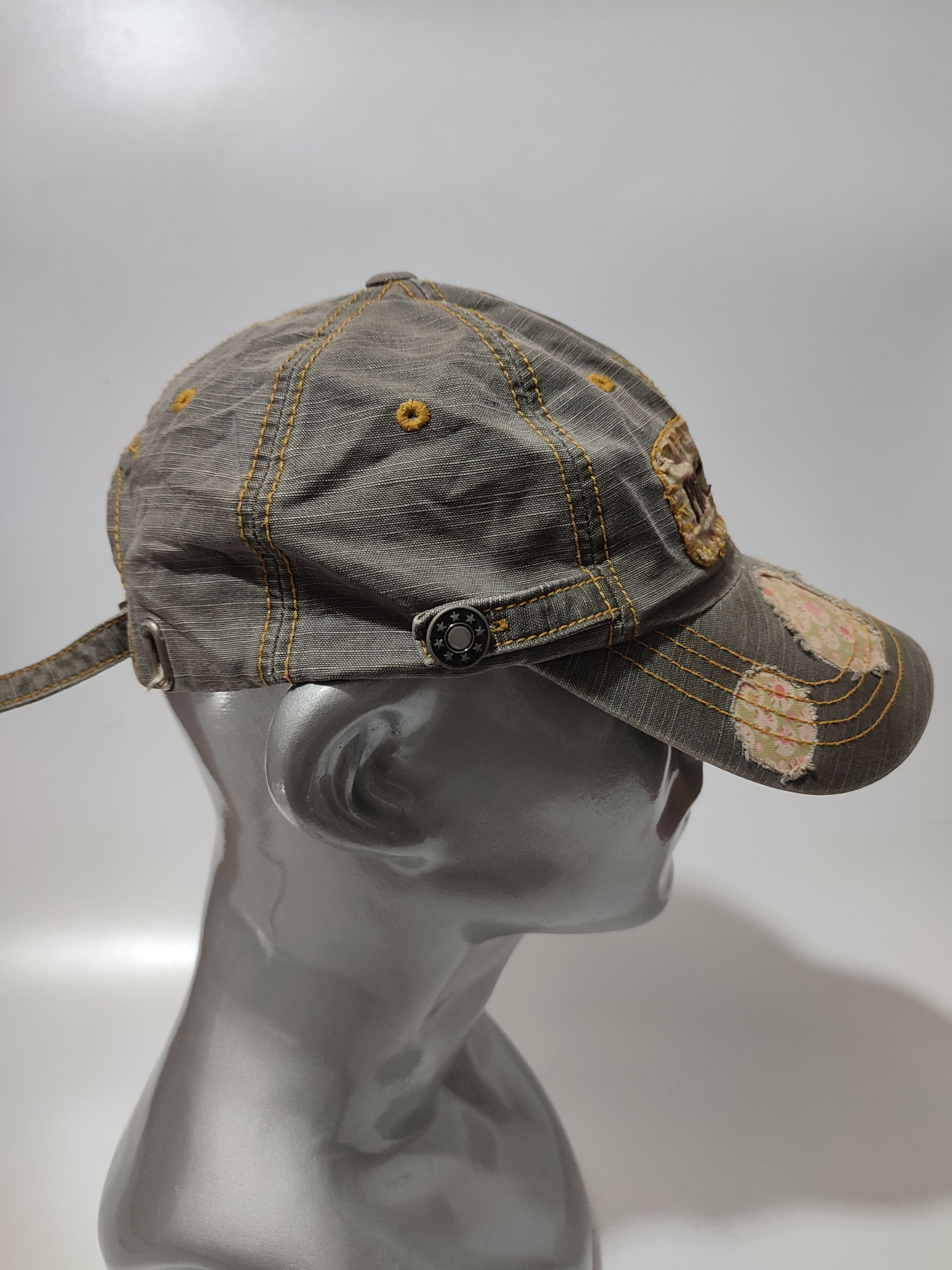 Cartoon Network Pink Panther Distressed Patchwork Design Hats Size ONE SIZE - 2 Thumbnail