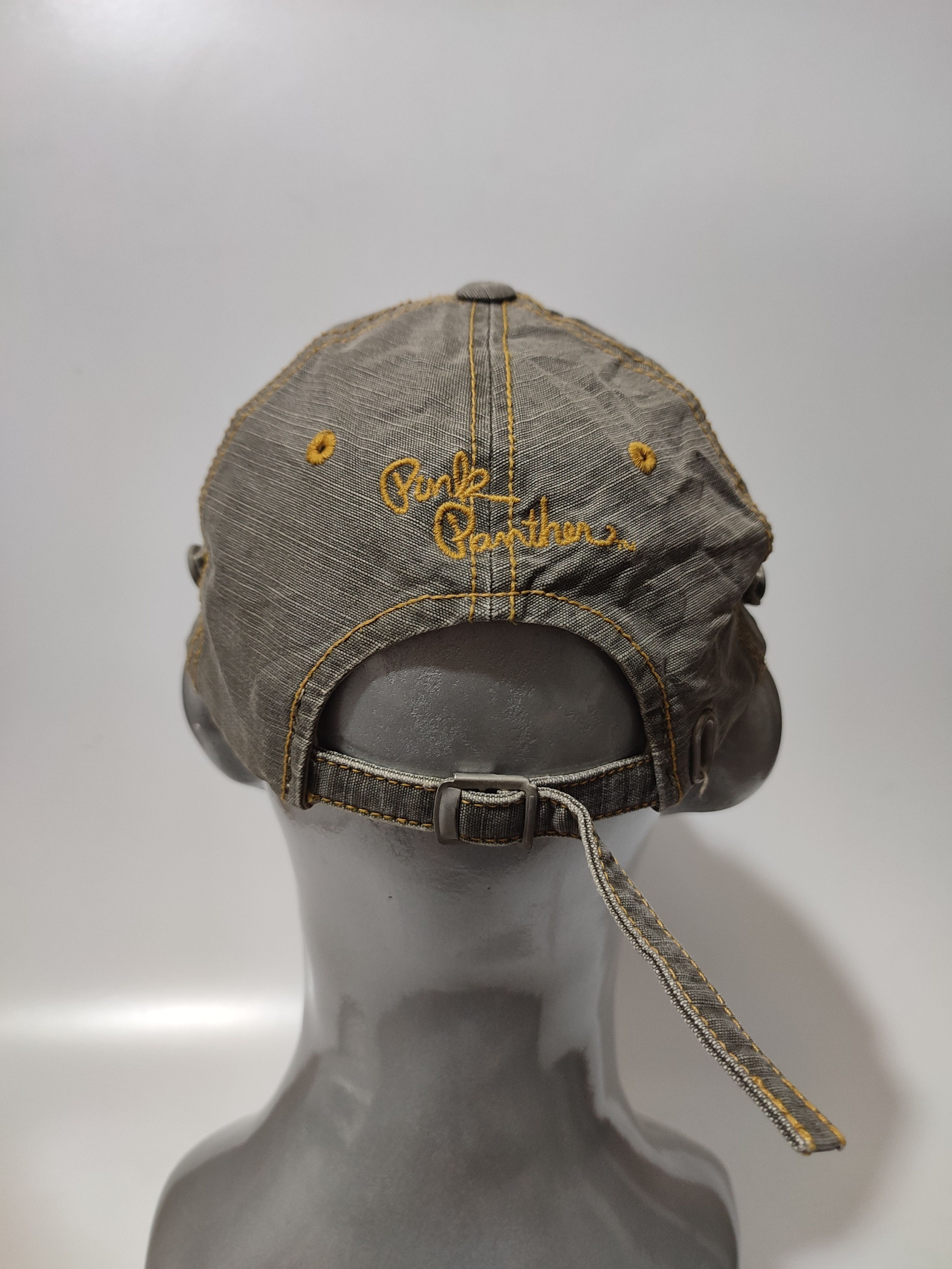 Cartoon Network Pink Panther Distressed Patchwork Design Hats Size ONE SIZE - 6 Thumbnail