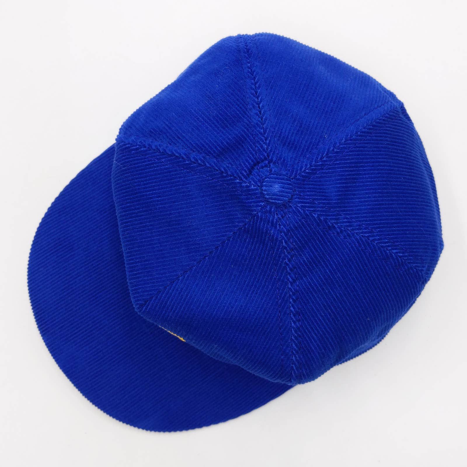 Vintage Vintage Iowa State Corduroy Snapback Trucker Hat USA 90s Size ONE SIZE - 4 Thumbnail