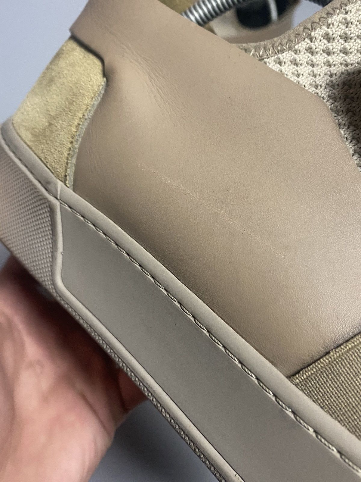 Balenciaga Balenciaga leather low trainers shoes Size US 10 / EU 43 - 12 Thumbnail