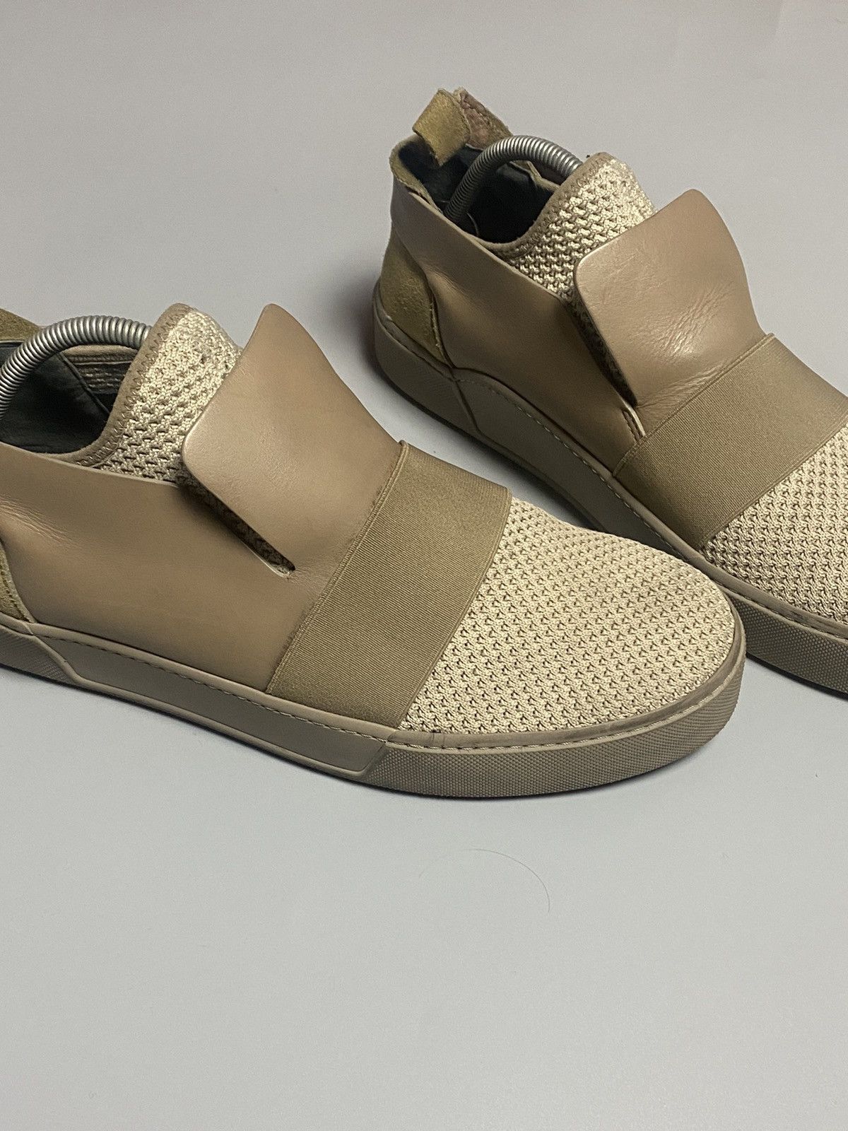 Balenciaga Balenciaga leather low trainers shoes Size US 10 / EU 43 - 3 Thumbnail