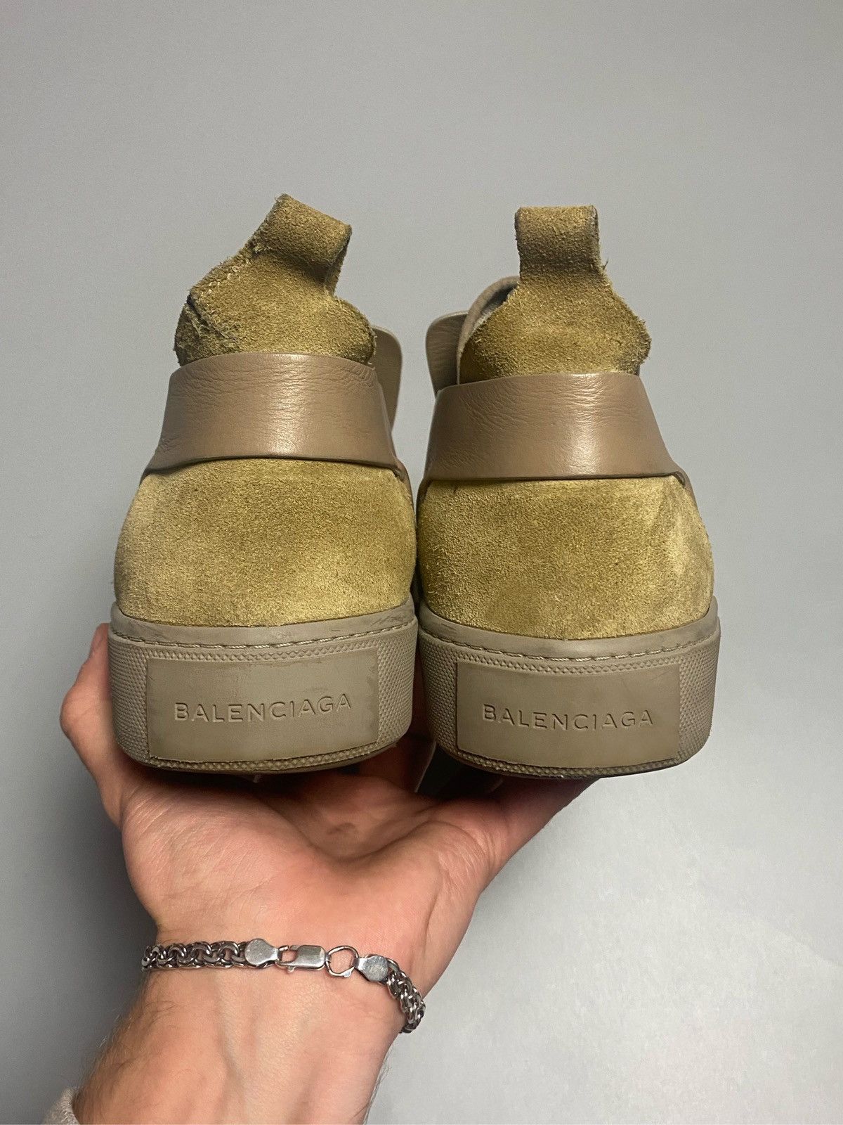 Balenciaga Balenciaga leather low trainers shoes Size US 10 / EU 43 - 11 Thumbnail