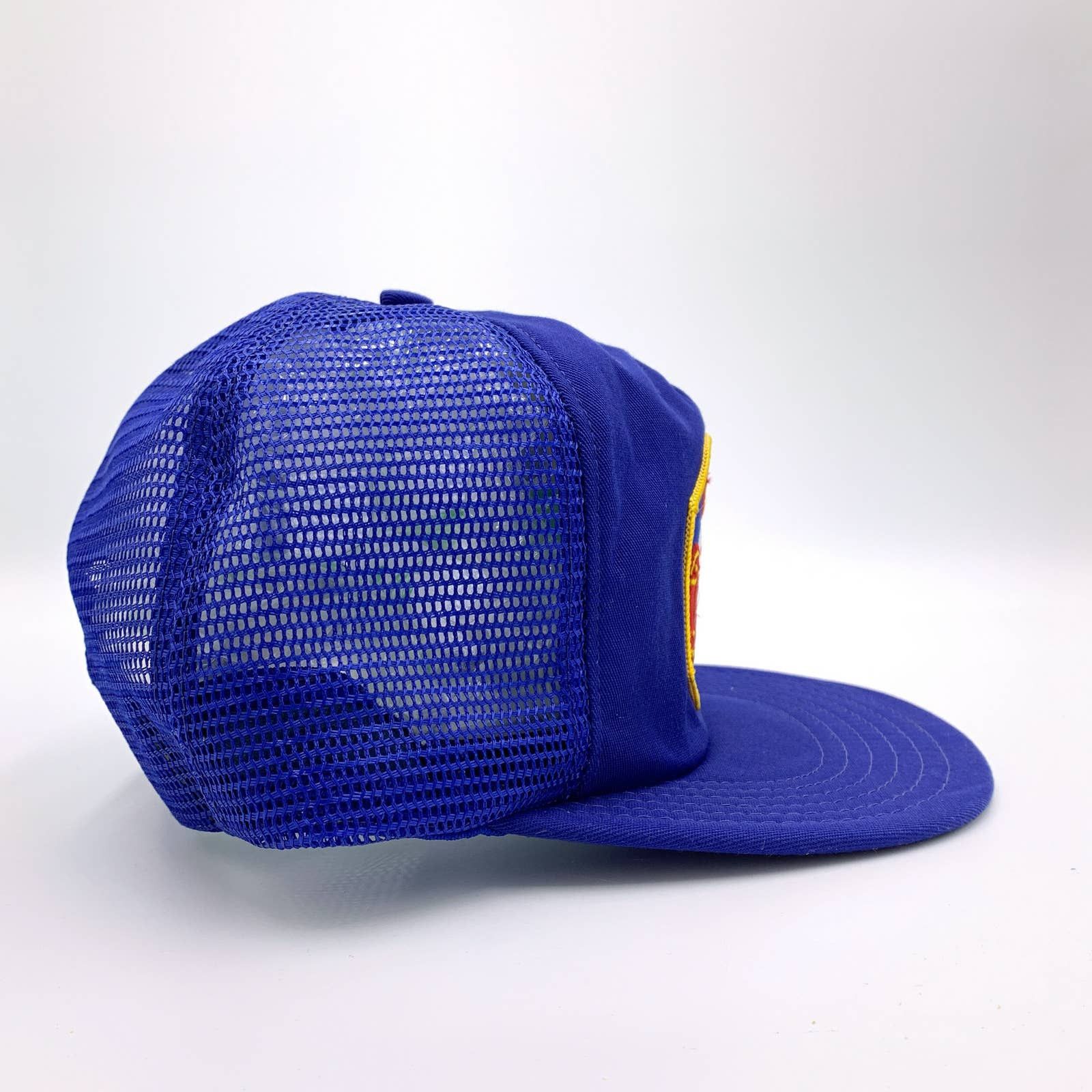 Vintage Vintage Point Special Beer Patch Snapback Trucker Mesh Hat Size ONE SIZE - 6 Thumbnail