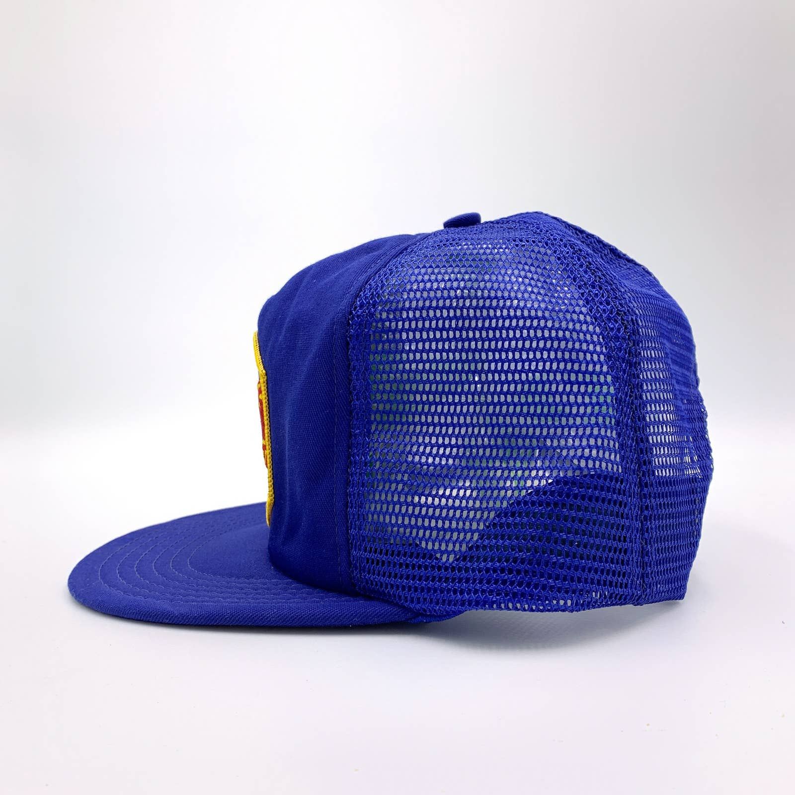 Vintage Vintage Point Special Beer Patch Snapback Trucker Mesh Hat Size ONE SIZE - 5 Thumbnail