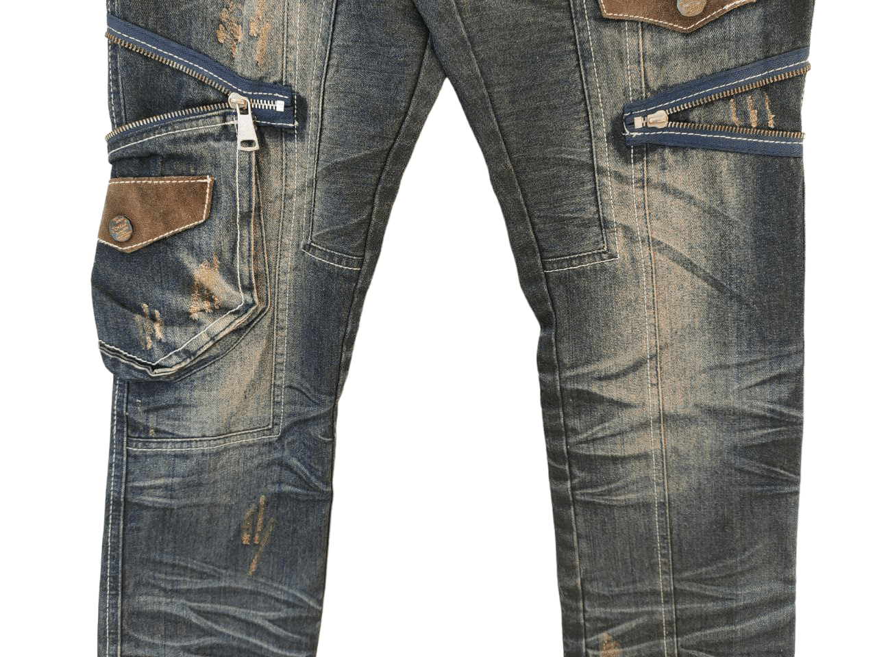 20471120 × Beauty Beast × Japanese Brand Joneaa Denim Size US 29 - 3 Thumbnail
