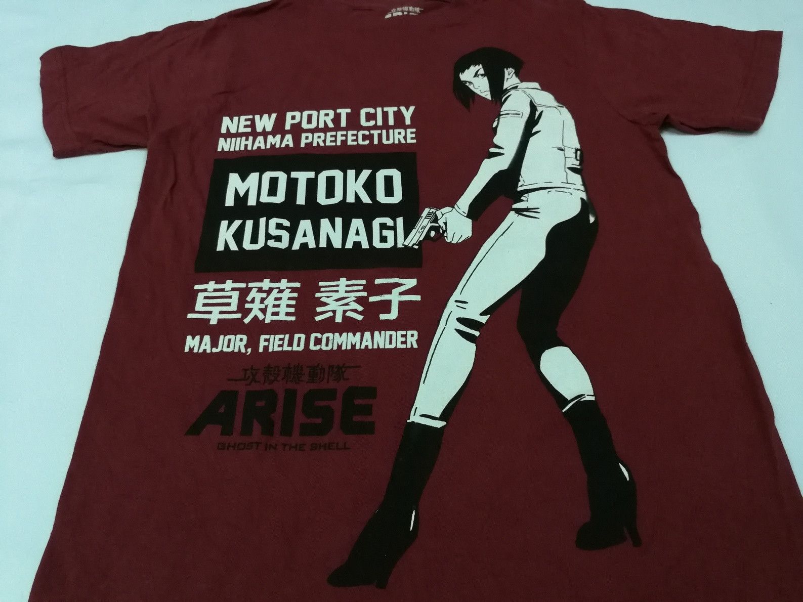 Anime × Japanese Brand GHOST IN THE SHELL Tee Movie Cartoon Anime Size S / US 4 / IT 40 - 2 Thumbnail