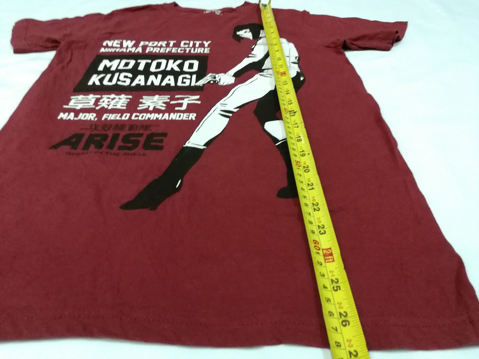 Anime × Japanese Brand GHOST IN THE SHELL Tee Movie Cartoon Anime Size S / US 4 / IT 40 - 6 Thumbnail