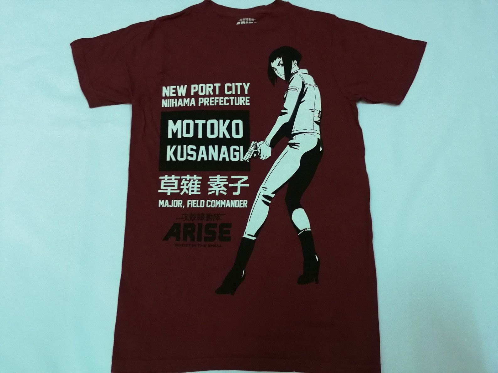 Anime × Japanese Brand GHOST IN THE SHELL Tee Movie Cartoon Anime Size S / US 4 / IT 40 - 1 Thumbnail