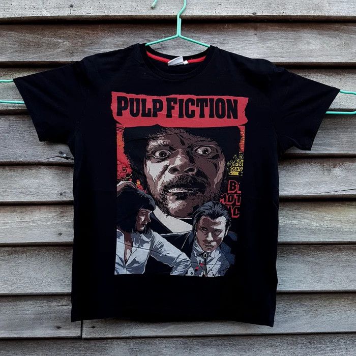 Other DLL Pulp fiction movie TEE Quentin Tarentino tee #A277 Size US M / EU 48-50 / 2 - 1 Thumbnail