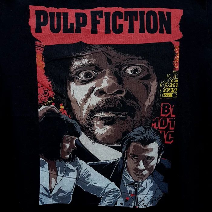 Other DLL Pulp fiction movie TEE Quentin Tarentino tee #A277 Size US M / EU 48-50 / 2 - 2 Thumbnail