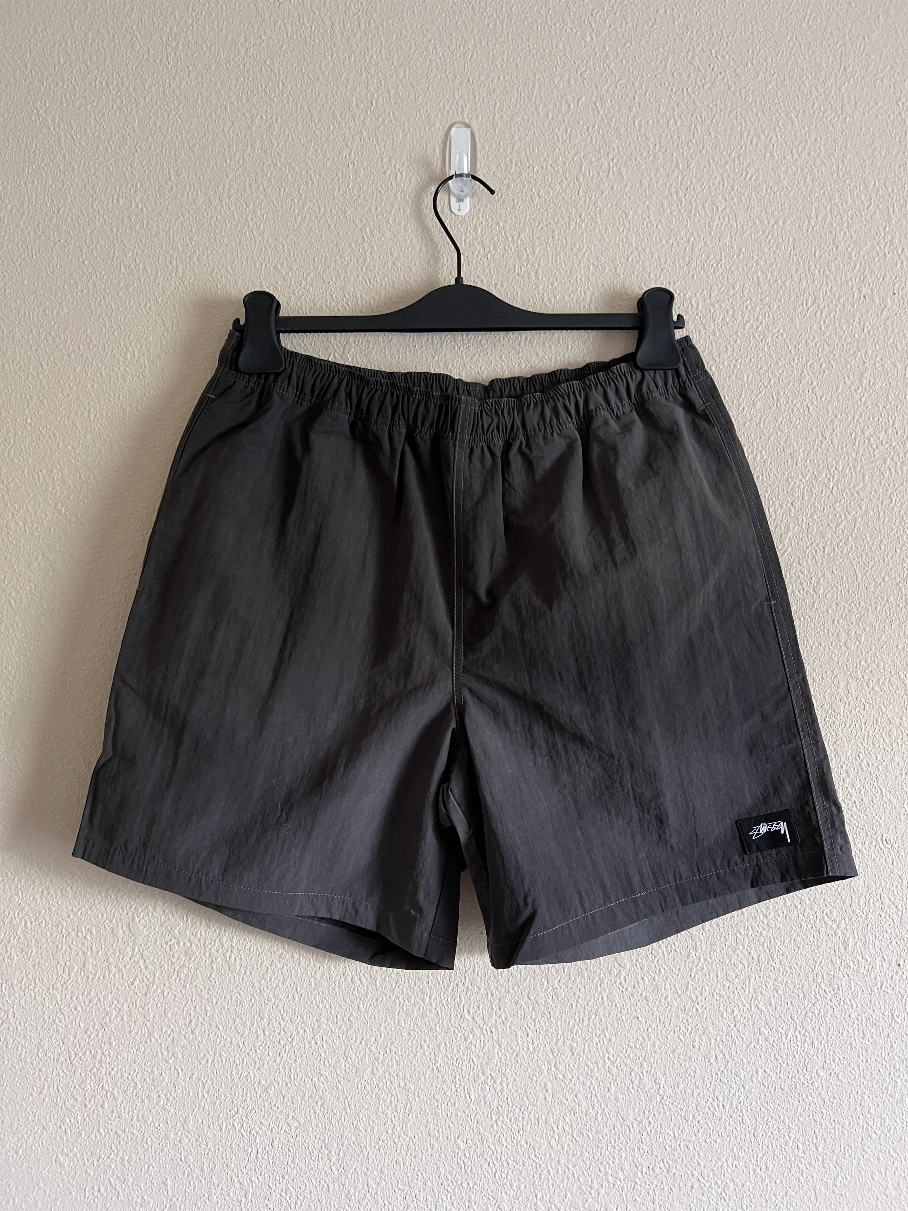 Stussy Stussy Wave Dye Nylon Shell Shorts in Black Size US 32 / EU 48 - 1 Thumbnail