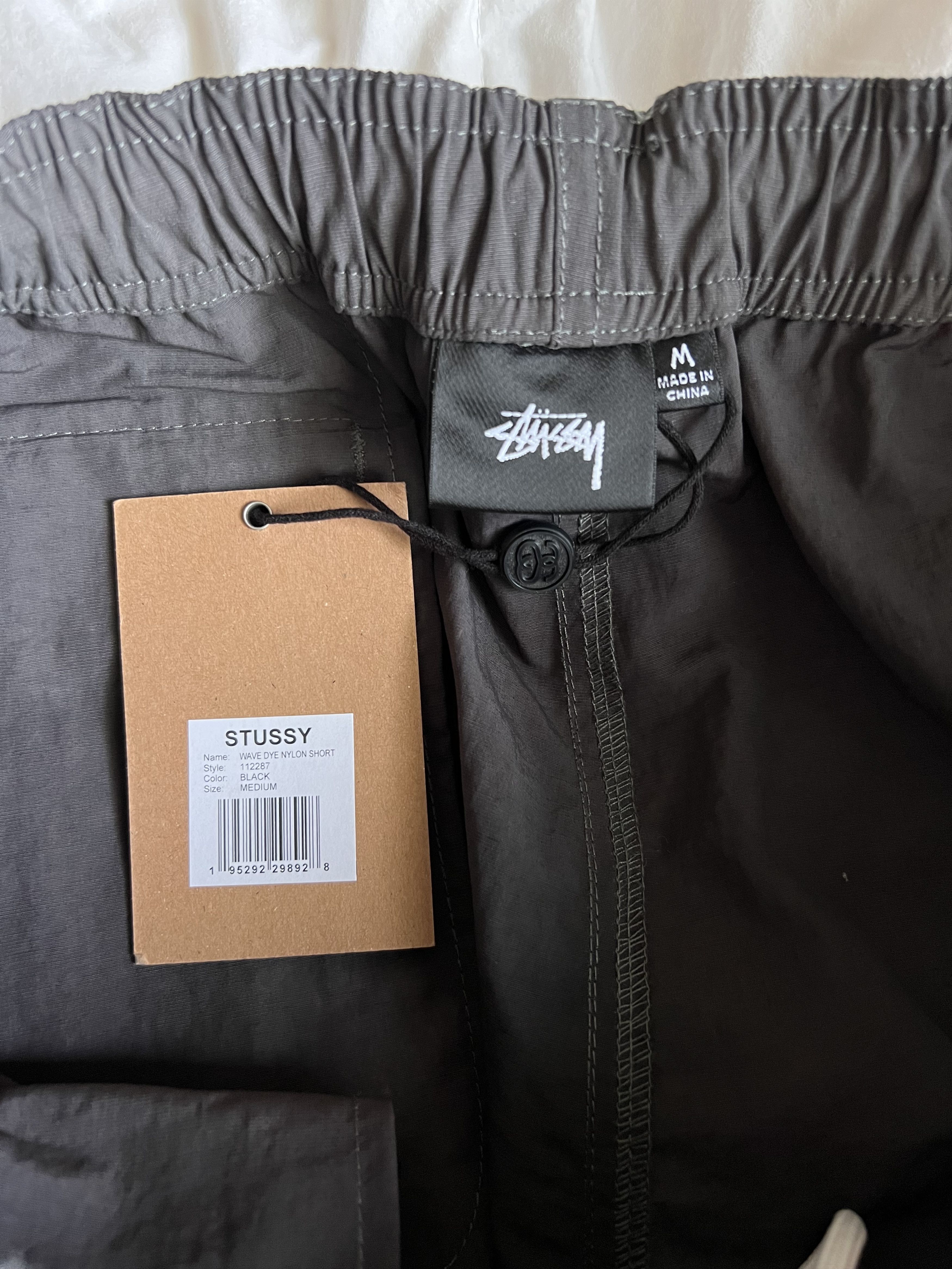 Stussy Stussy Wave Dye Nylon Shell Shorts in Black Size US 32 / EU 48 - 6 Thumbnail