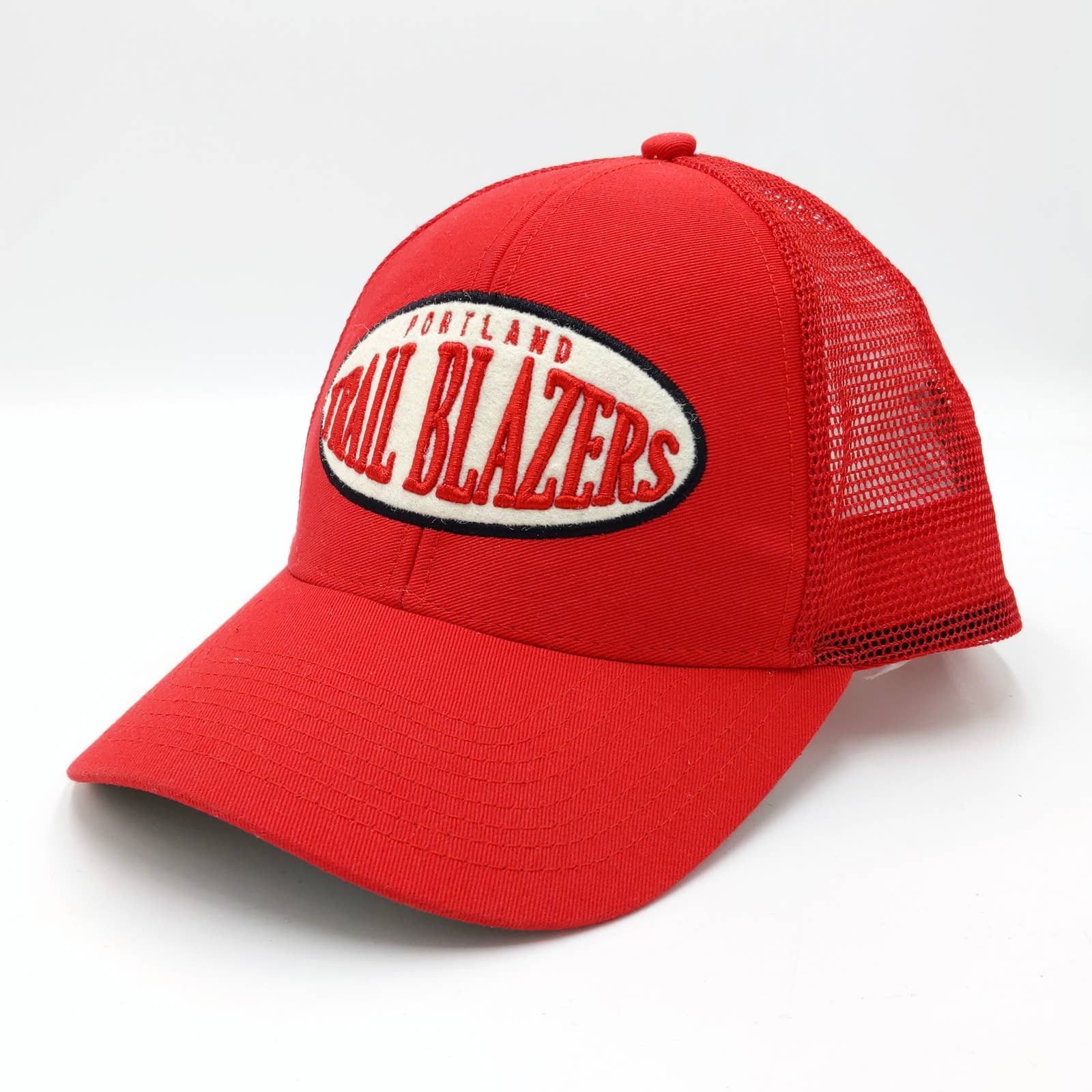 Adidas Adidas Portland Trailblazers NBA Snapback Trucker Hat Patch Size ONE SIZE - 1 Thumbnail