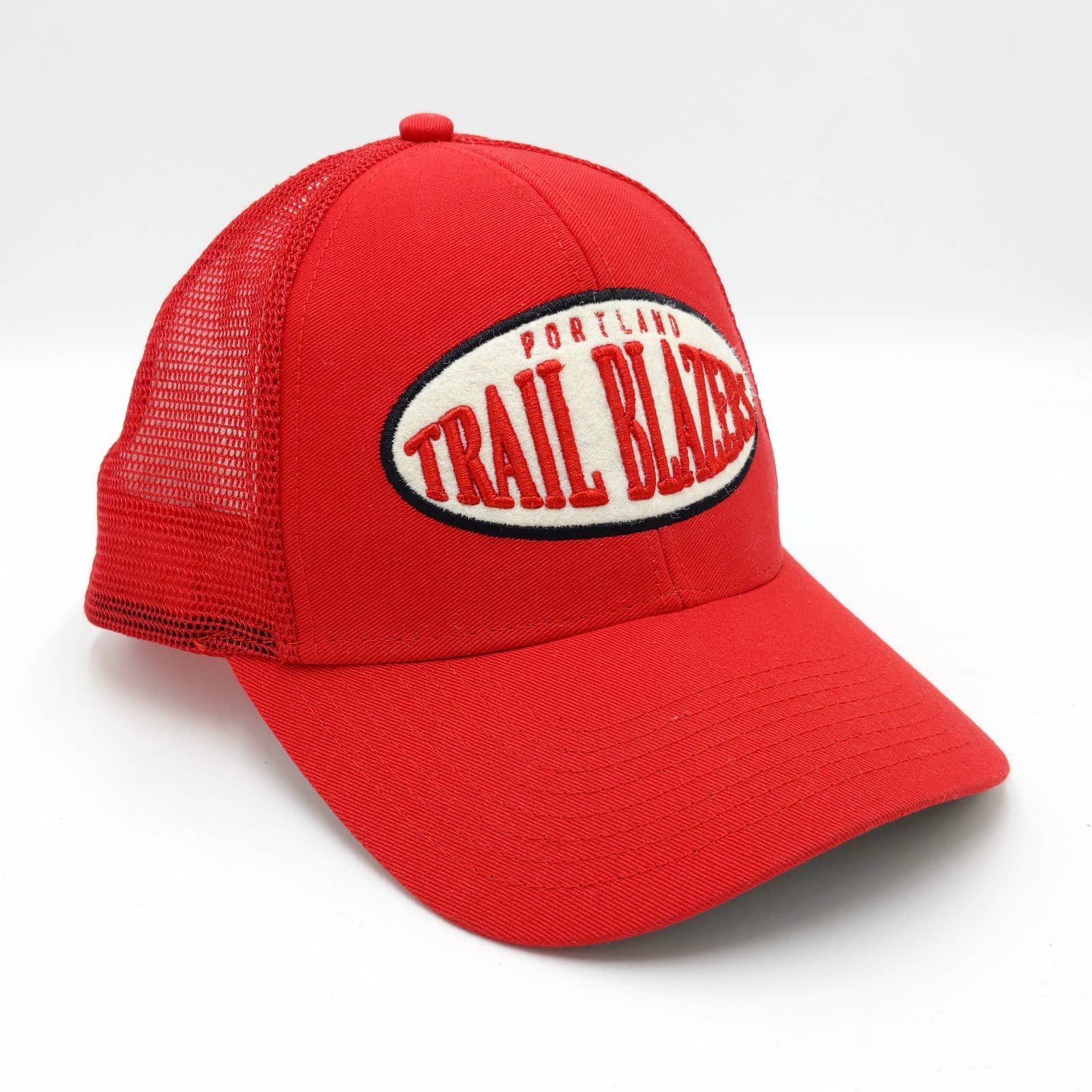Adidas Adidas Portland Trailblazers NBA Snapback Trucker Hat Patch Size ONE SIZE - 3 Thumbnail