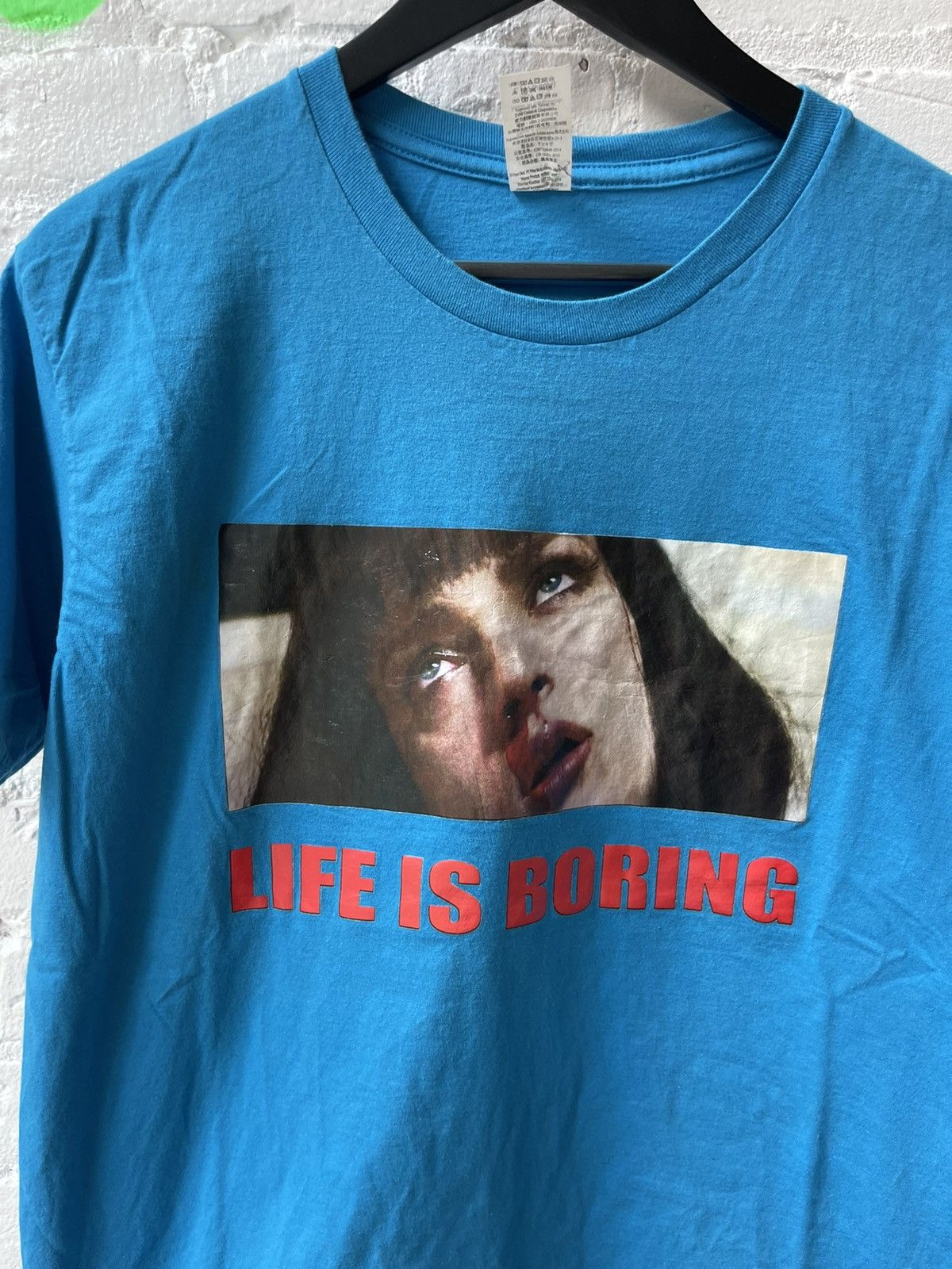 Vintage Vintage LIFE IS BORING DRUGS GIRL NOSEBLEED SHIRT 4Gseller Size US L / EU 52-54 / 3 - 2 Thumbnail