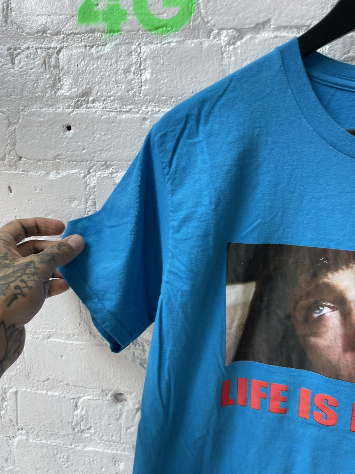 Vintage Vintage LIFE IS BORING DRUGS GIRL NOSEBLEED SHIRT 4Gseller Size US L / EU 52-54 / 3 - 4 Thumbnail