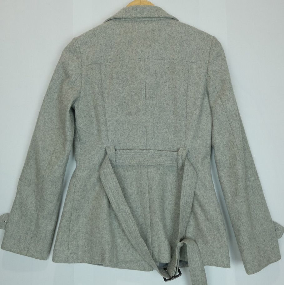 Michel Klein MICHEL KLEIN Punk Motorcycle Harajuku Wool Jacket For Women Size S / US 4 / IT 40 - 6 Thumbnail