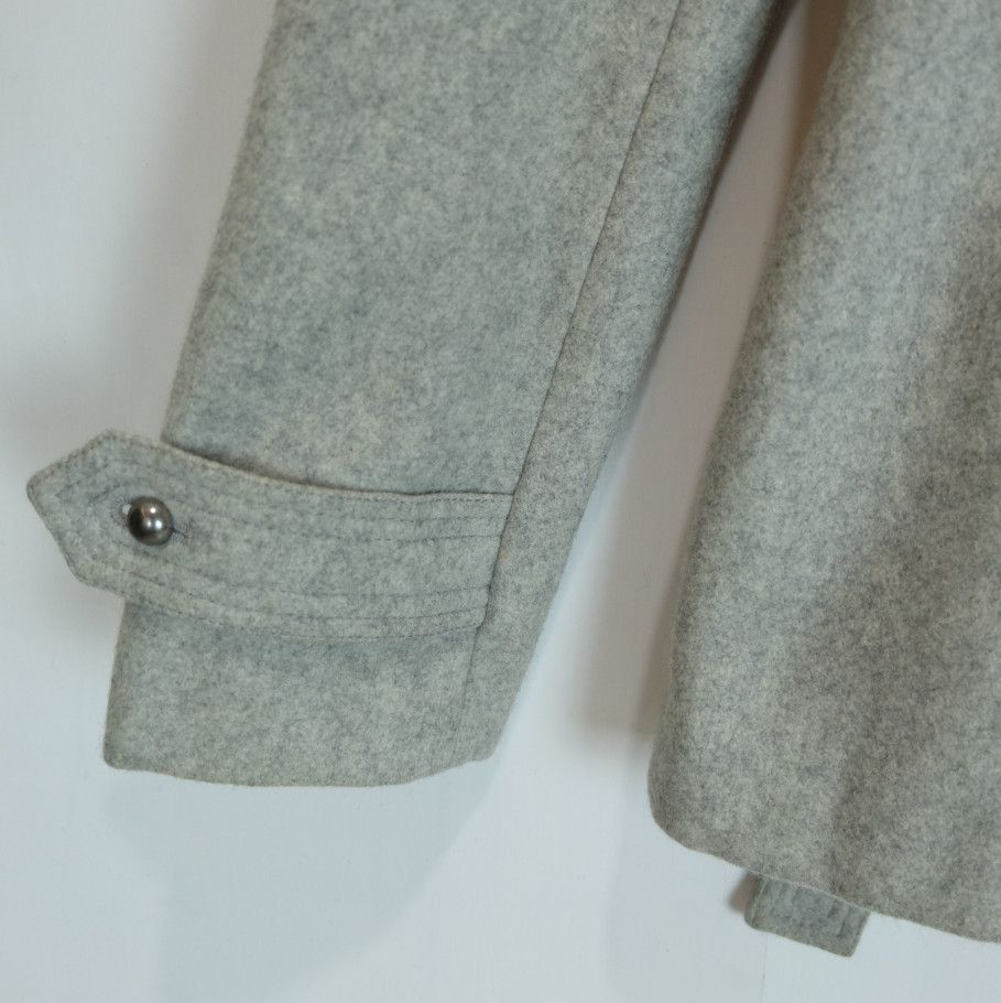 Michel Klein MICHEL KLEIN Punk Motorcycle Harajuku Wool Jacket For Women Size S / US 4 / IT 40 - 5 Thumbnail