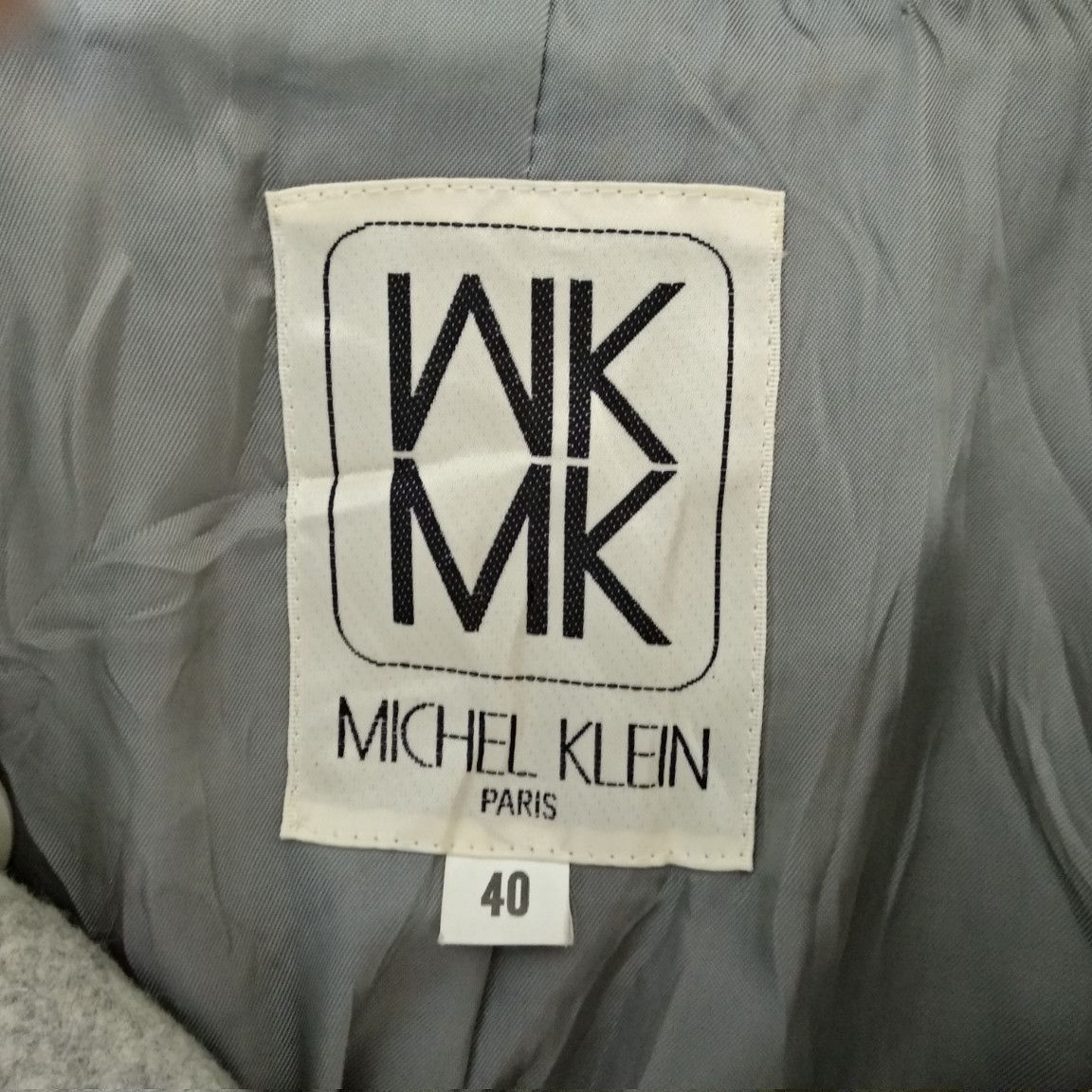 Michel Klein MICHEL KLEIN Punk Motorcycle Harajuku Wool Jacket For Women Size S / US 4 / IT 40 - 8 Thumbnail