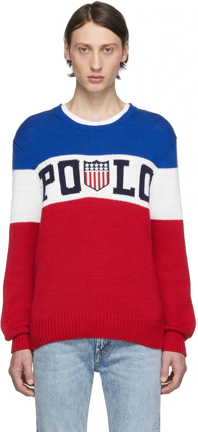 Polo Ralph Lauren POLO RALPH LAUREN CHARIOTS PULLOVER SWEATER XL Size US XL / EU 56 / 4 - 2 Thumbnail