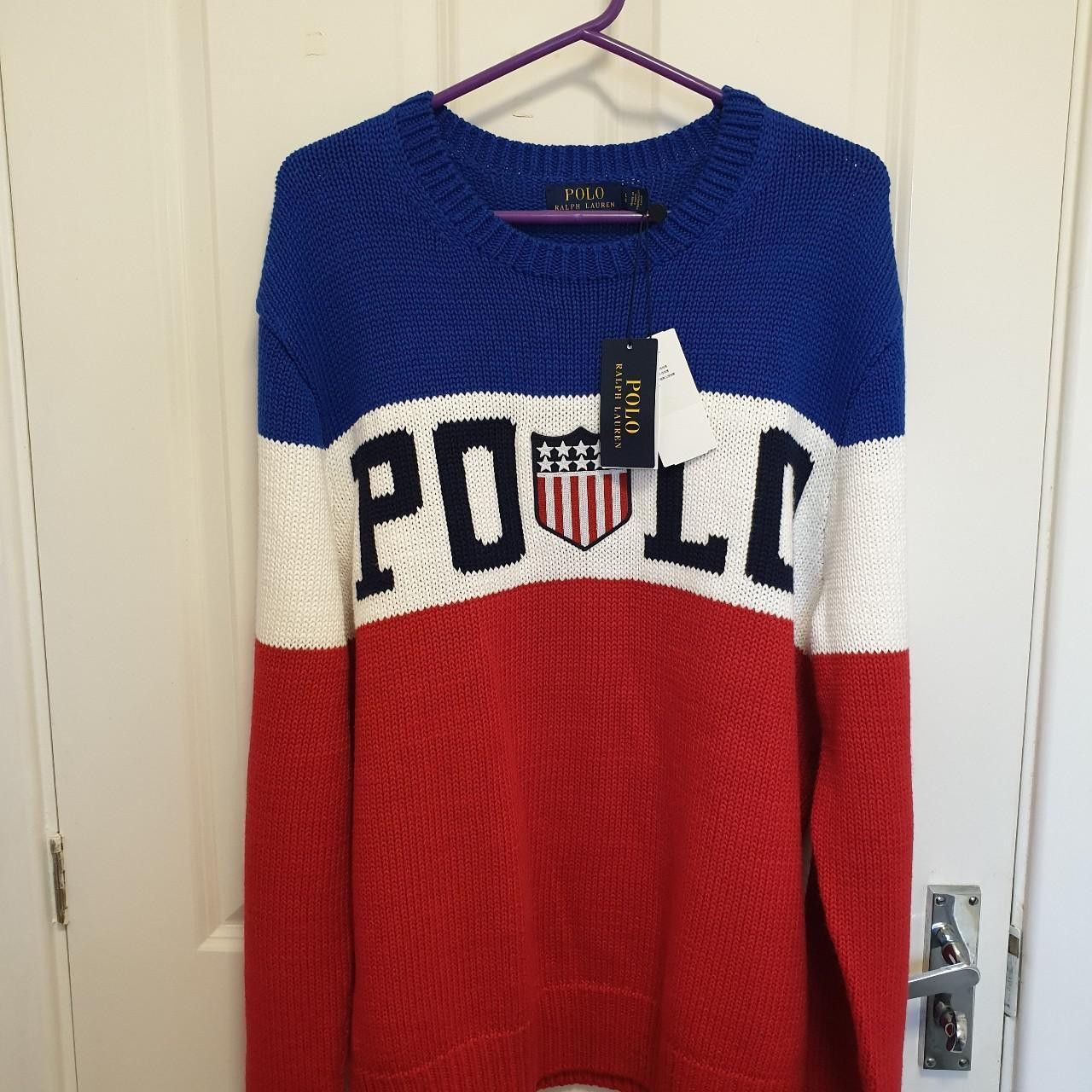Polo Ralph Lauren POLO RALPH LAUREN CHARIOTS PULLOVER SWEATER XL Size US XL / EU 56 / 4 - 3 Thumbnail