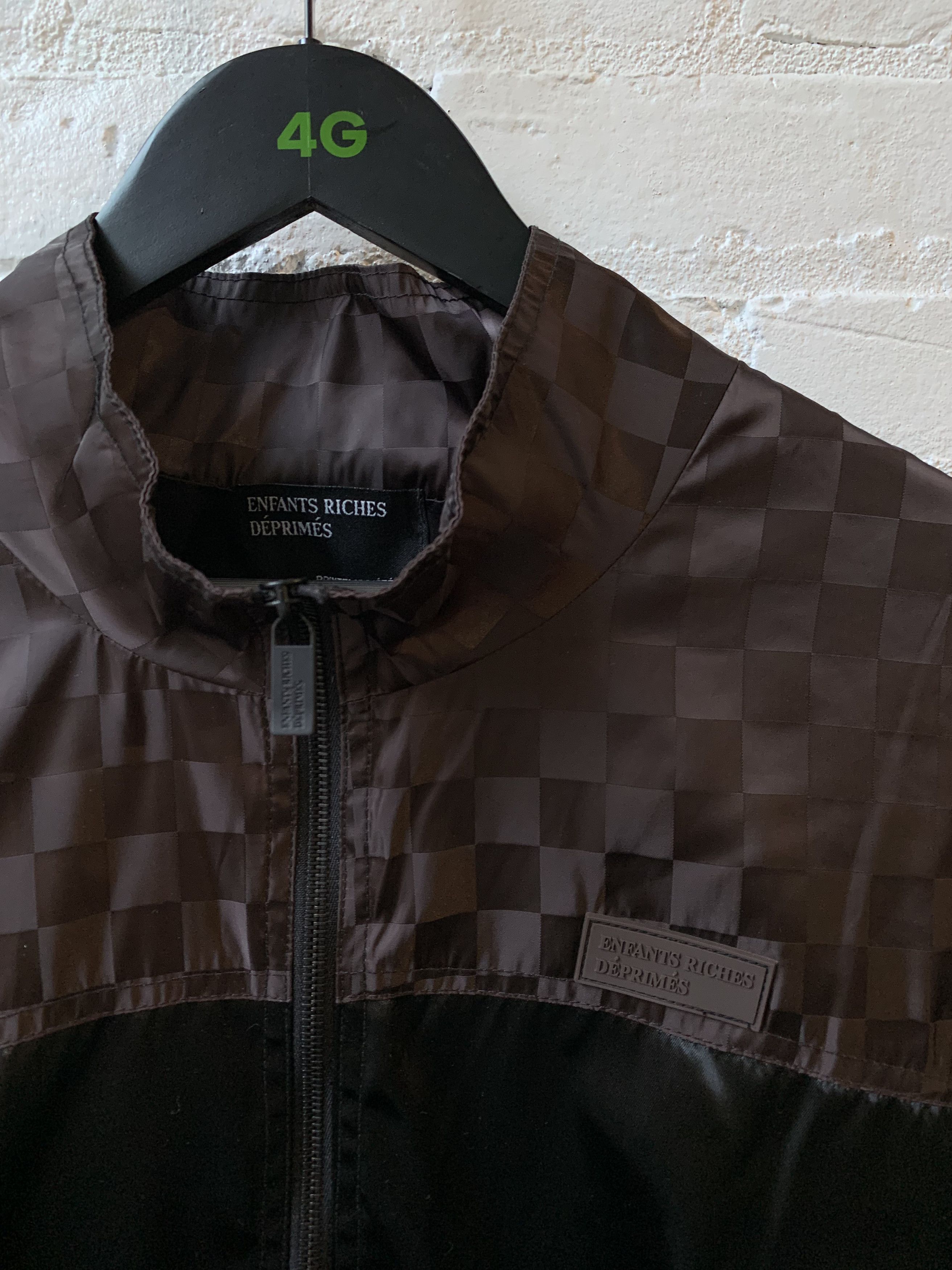 Enfants Riches Deprimes ERD NYLON 3 1/4 Zip Silky Checkered Jacket 4GSELLER Size US XXL / EU 58 / 5 - 3 Thumbnail