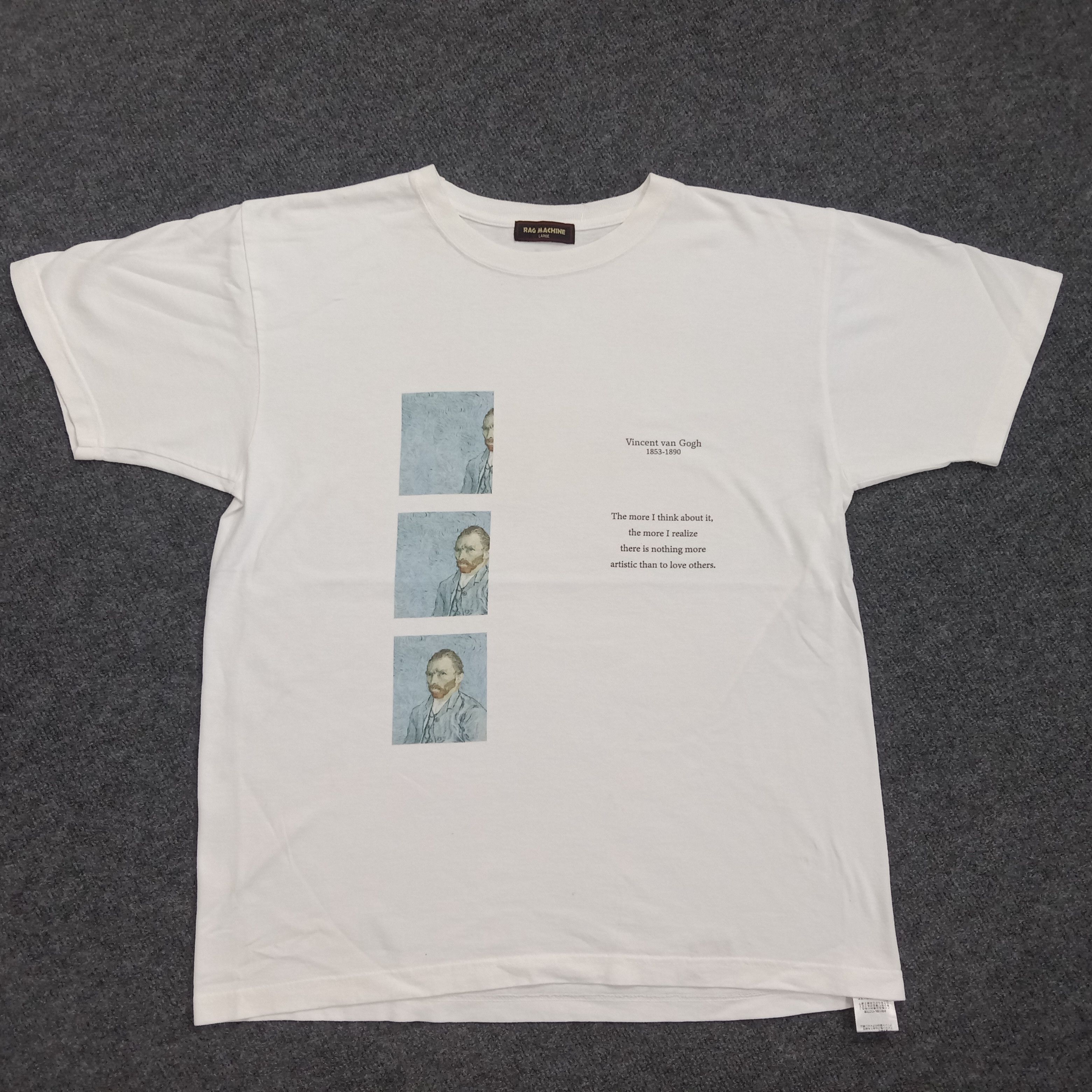 Vintage Vincent Van Gogh Dutch Painter Art Tshirt Size US L / EU 52-54 / 3 - 1 Thumbnail