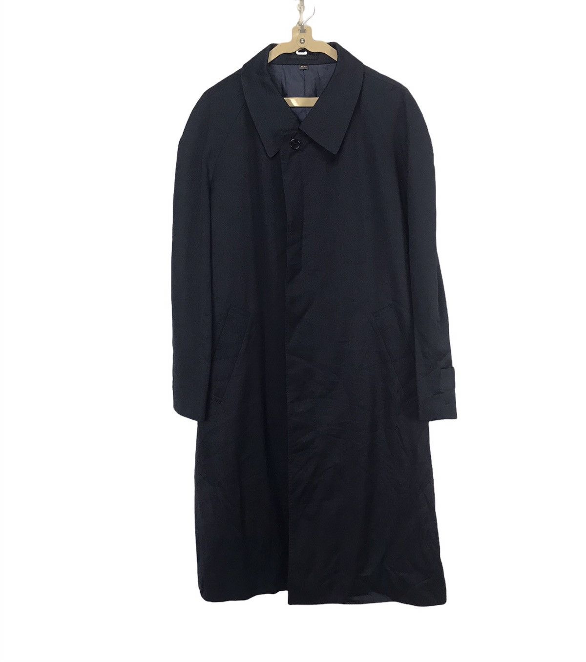 Yves Saint Laurent YvesSaintLaurent (YSL) button up long coat jacket Size US L / EU 52-54 / 3 - 1 Thumbnail