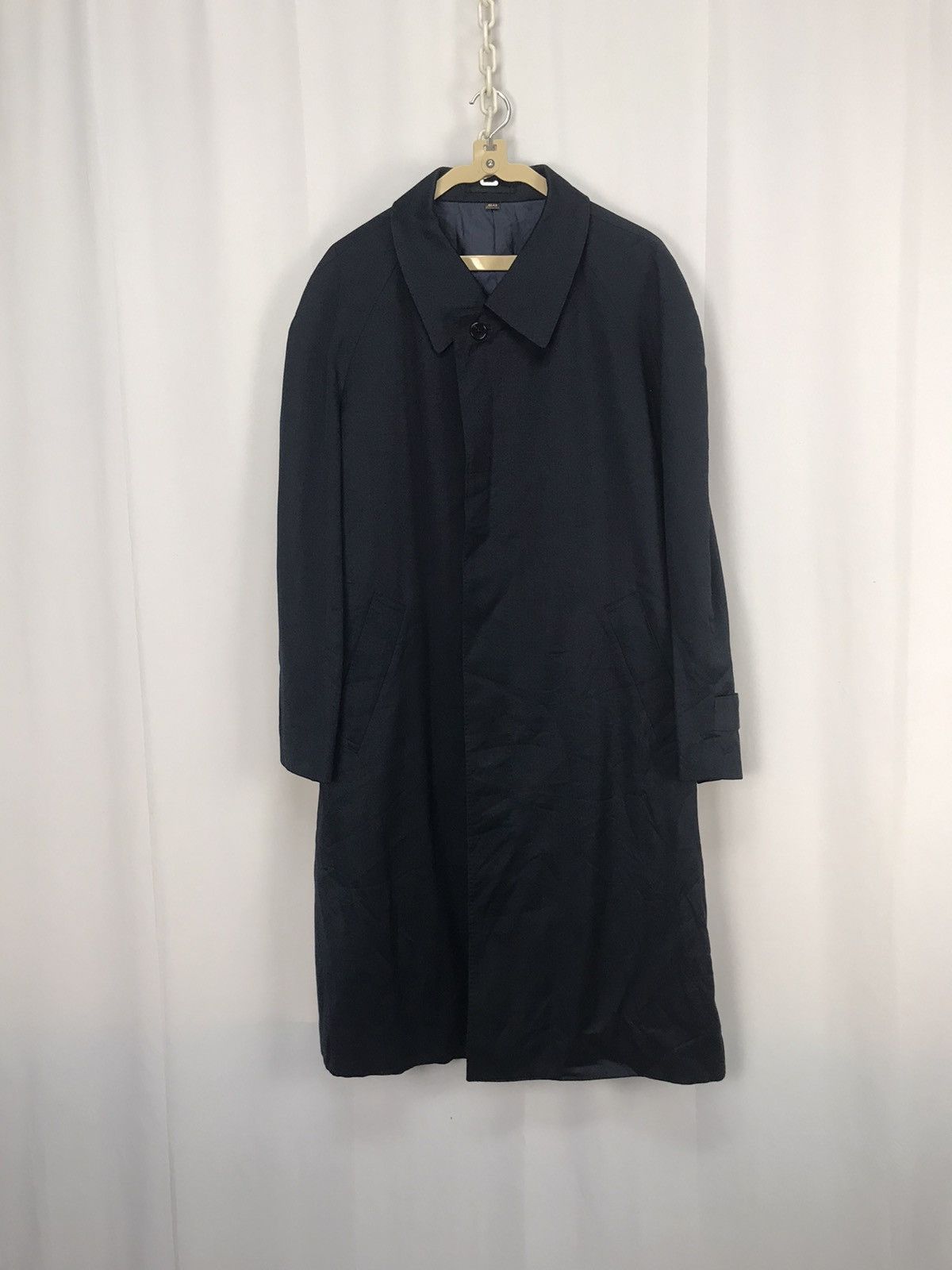 Yves Saint Laurent YvesSaintLaurent (YSL) button up long coat jacket Size US L / EU 52-54 / 3 - 8 Thumbnail