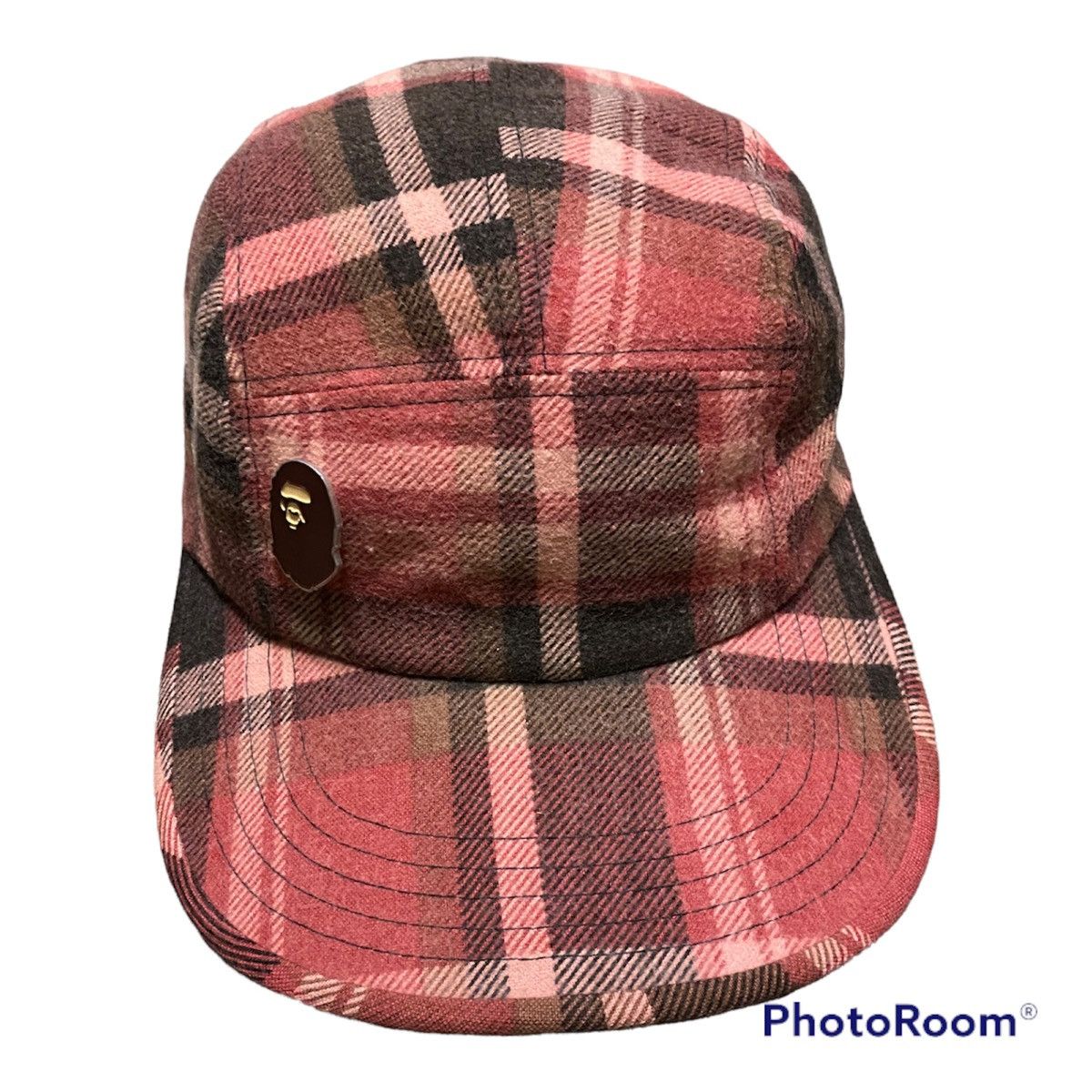 Bape × Vintage Vintage A Bathing Ape 5 Panel Tartan Hat Size ONE SIZE - 1 Thumbnail