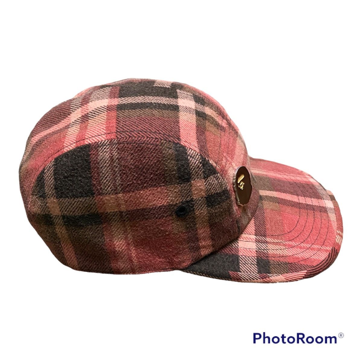 Bape × Vintage Vintage A Bathing Ape 5 Panel Tartan Hat Size ONE SIZE - 6 Thumbnail