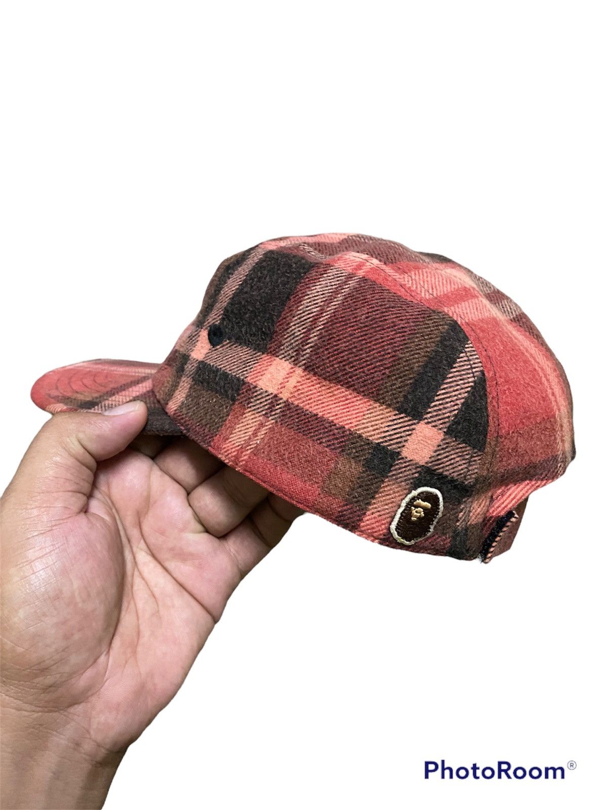 Bape × Vintage Vintage A Bathing Ape 5 Panel Tartan Hat Size ONE SIZE - 5 Thumbnail