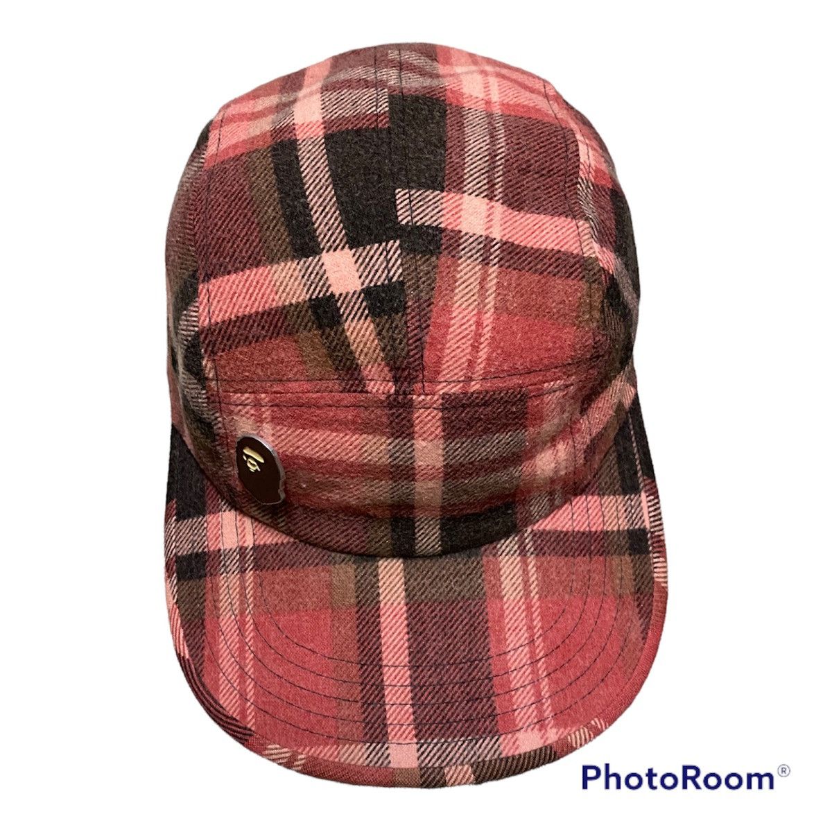 Bape × Vintage Vintage A Bathing Ape 5 Panel Tartan Hat Size ONE SIZE - 11 Thumbnail