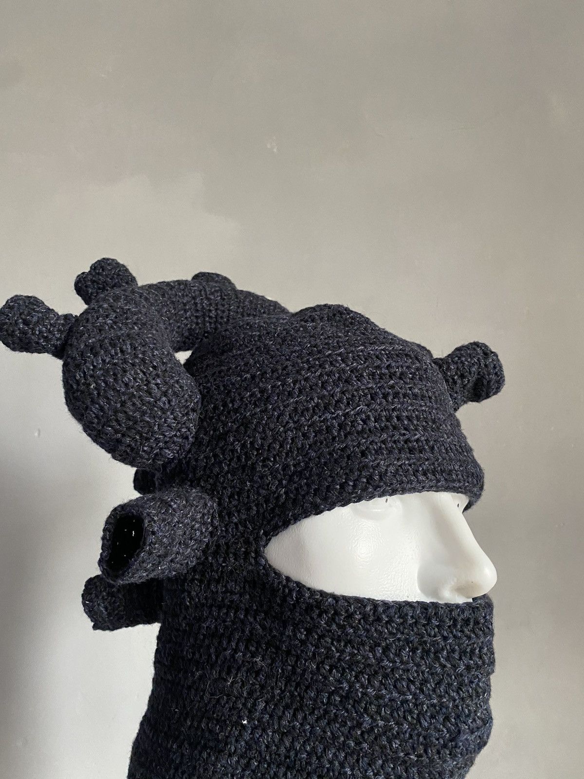 Handmade ANATOMIC HEART Ski Mask Balaclava One Size Handmade Size ONE SIZE - 8 Thumbnail