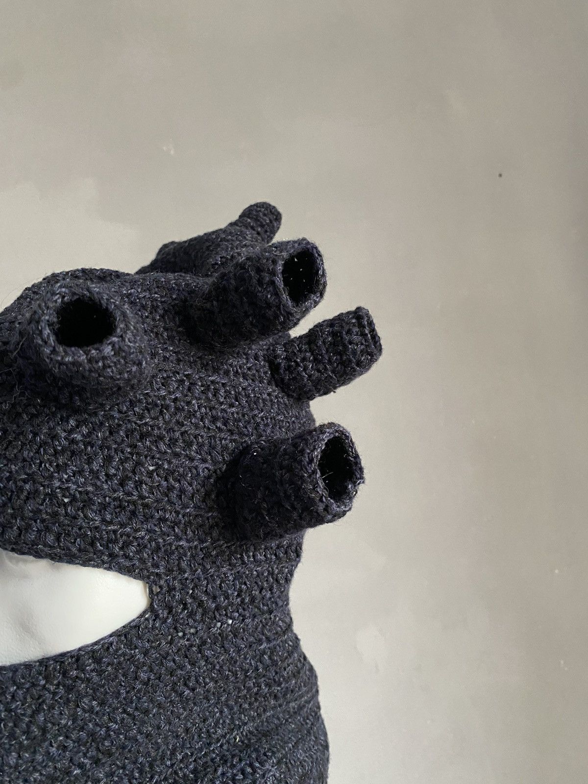 Handmade ANATOMIC HEART Ski Mask Balaclava One Size Handmade Size ONE SIZE - 7 Thumbnail