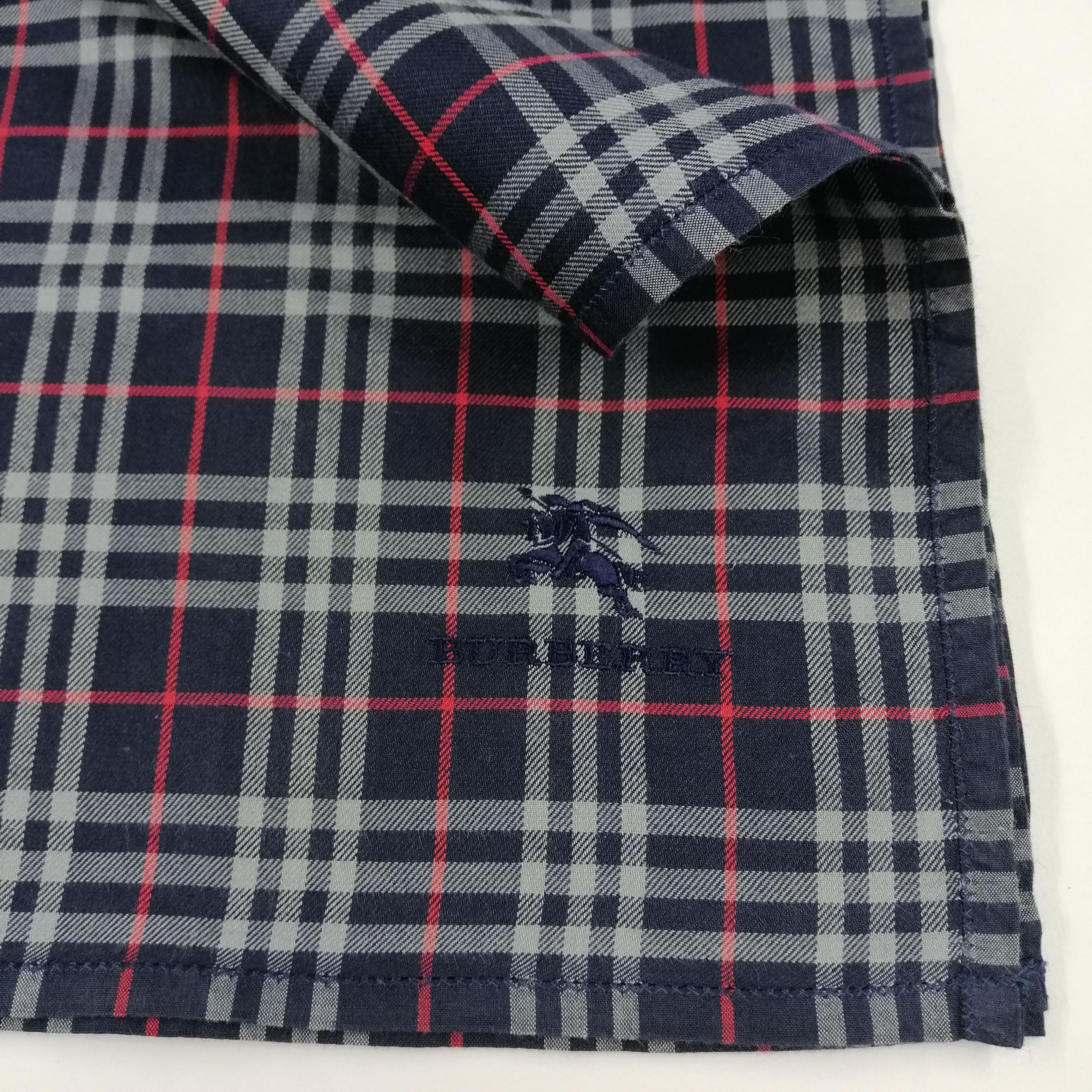 Burberry Vintage Burberry Handkerchief/Neckerchief/Bandana-KD1045 Size ONE SIZE - 3 Thumbnail