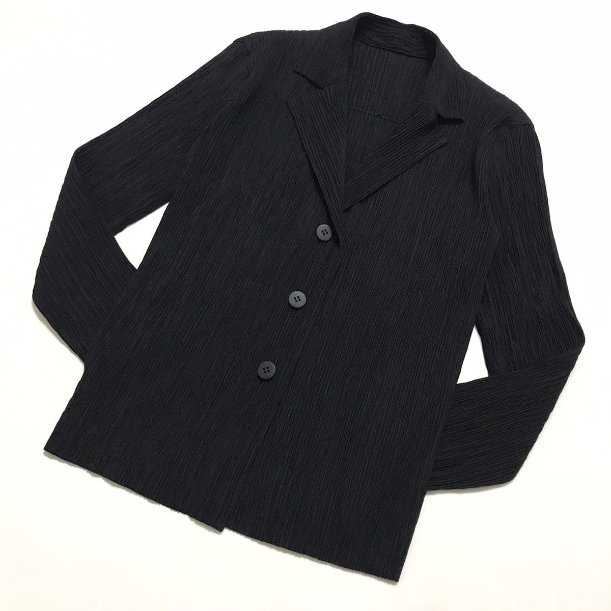 Issey Miyake Issey Miyake Pleated Blazer Jacket Size M / US 6-8 / IT 42-44 - 2 Thumbnail
