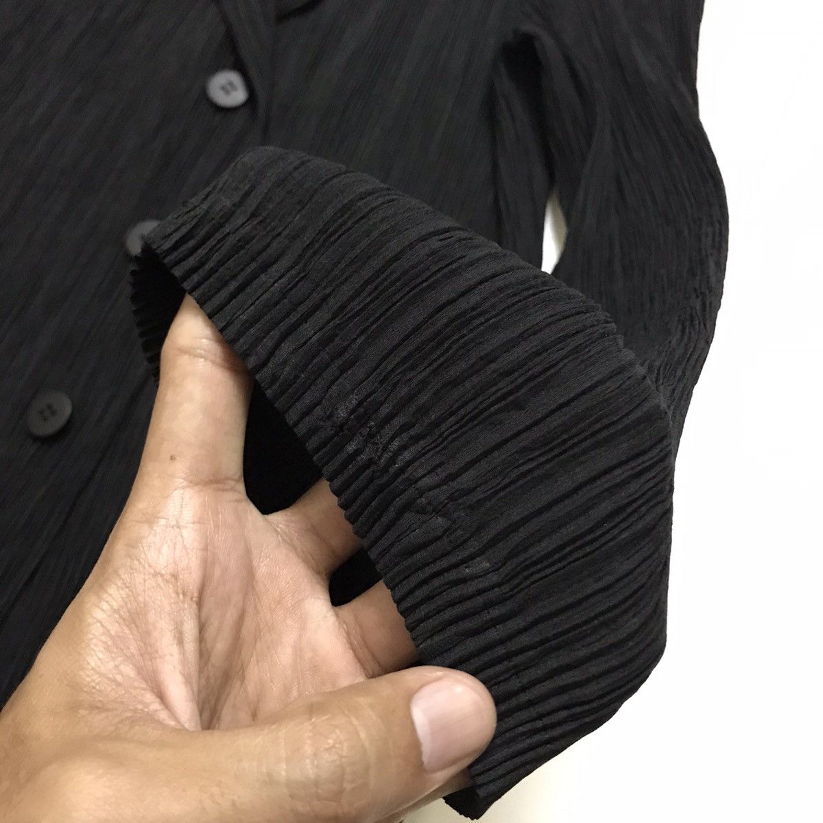 Issey Miyake Issey Miyake Pleated Blazer Jacket Size M / US 6-8 / IT 42-44 - 6 Thumbnail
