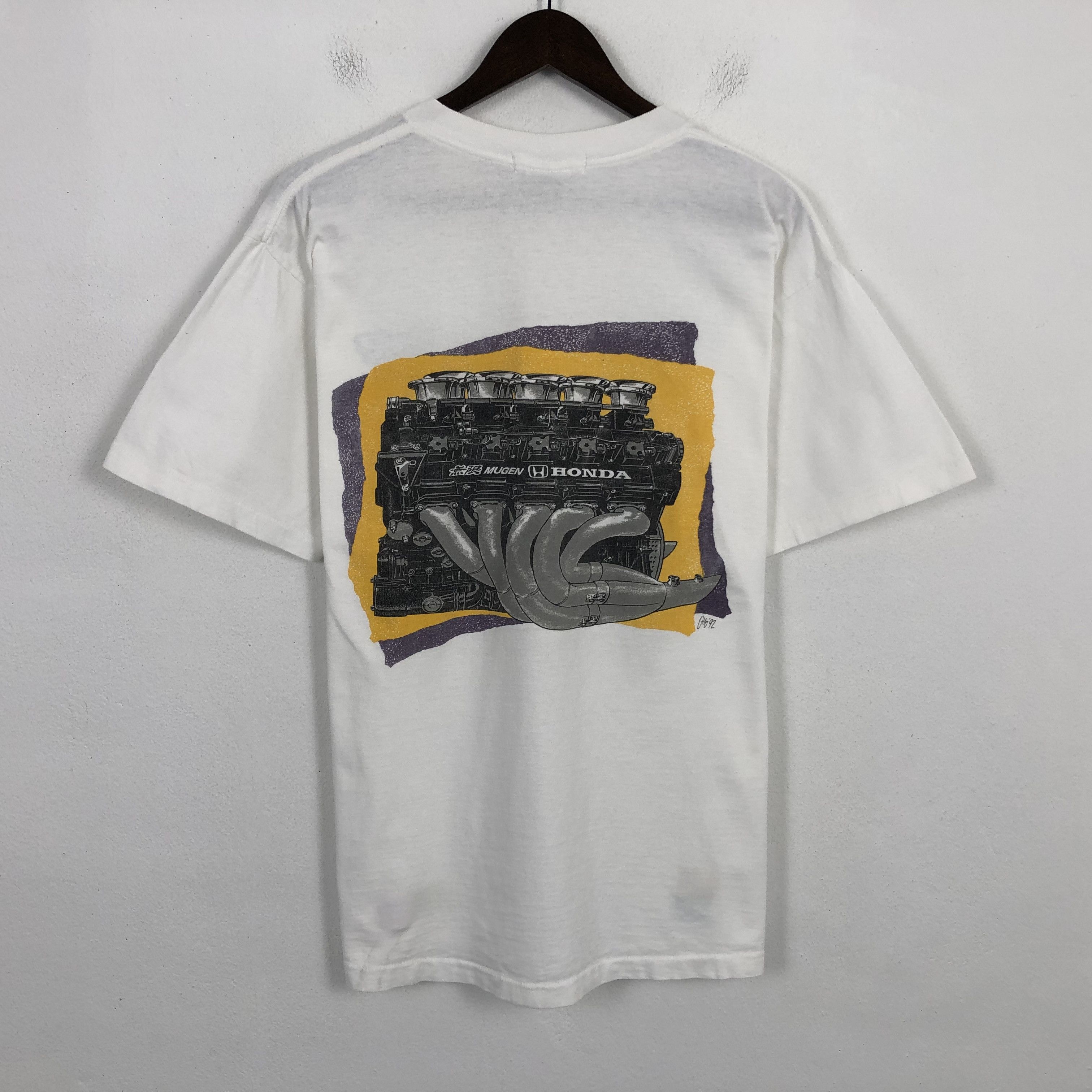 Honda × Vintage Vintage Honda Mugen Racing Brand Tshirt Size US XL / EU 56 / 4 - 1 Thumbnail